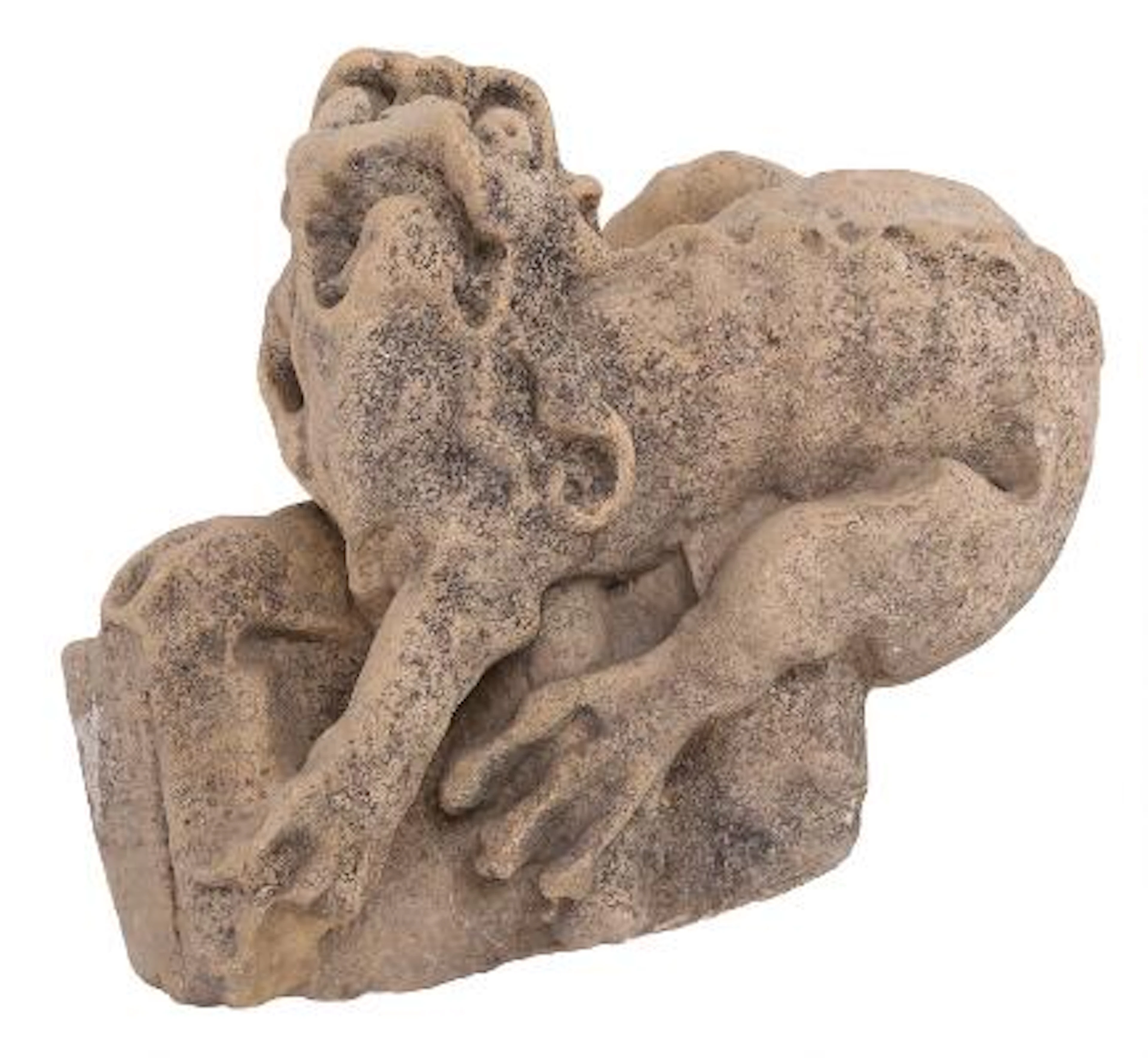 Architectural Fragment in Sandstone in the Form of a Gargoyle. 18th/19th