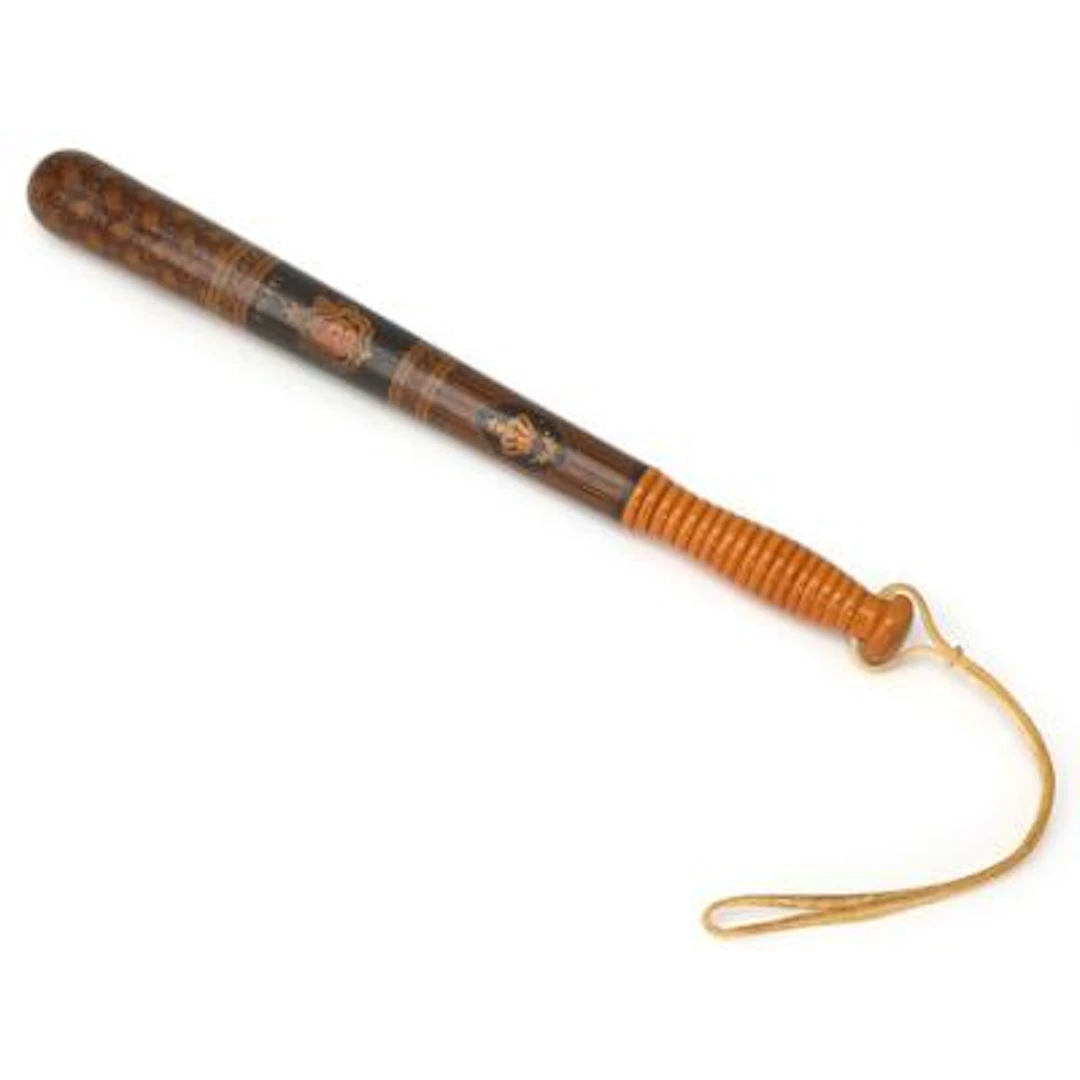 Wooden police baton – ceremonial baton that has not been used in active