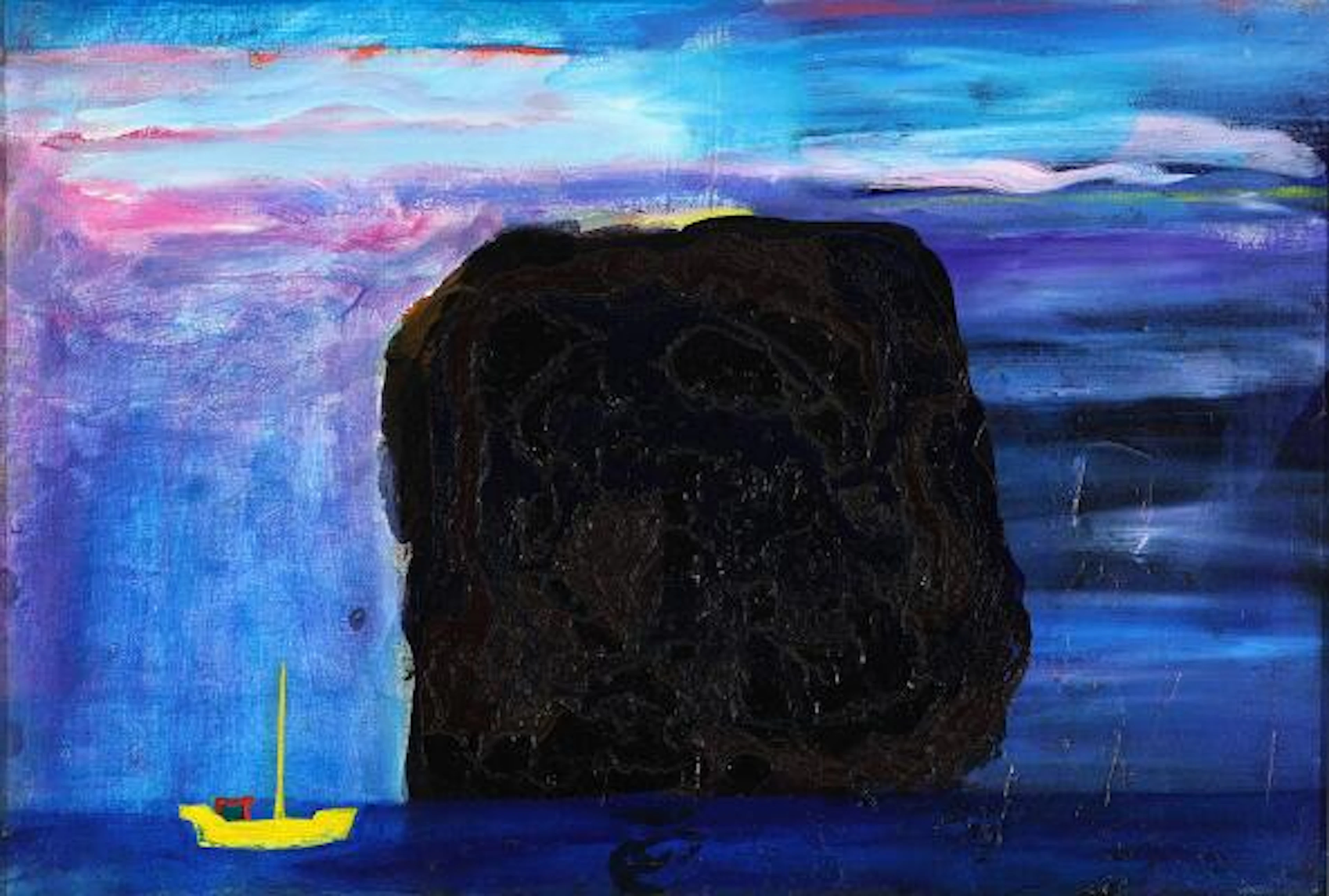 Freddie Holm Nikolajsen: Untitled, 1989. Signed and dated on the reverse.