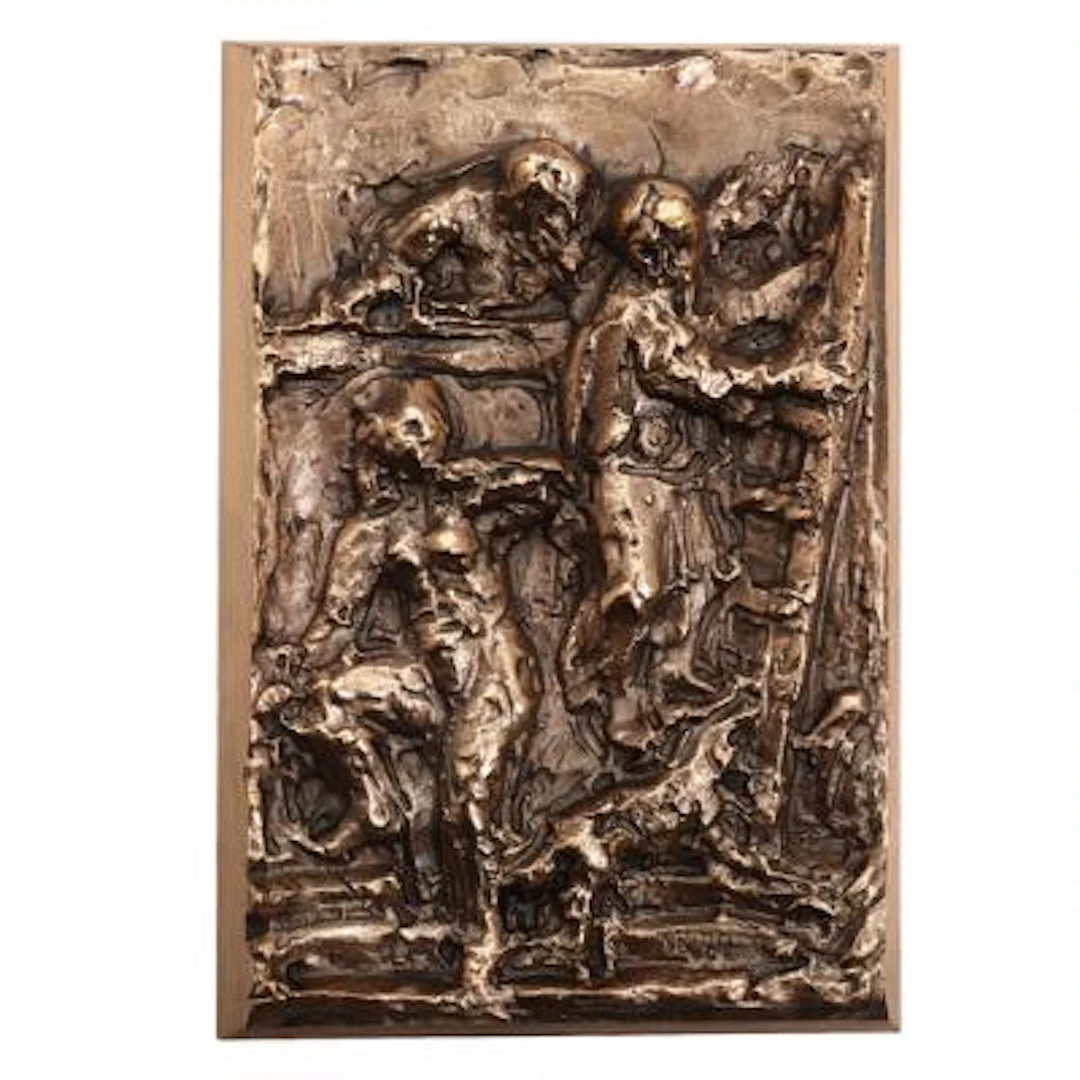 Mogens Bøggild: "Susanne i badet". Signed monogram, 204/1500. A bronze