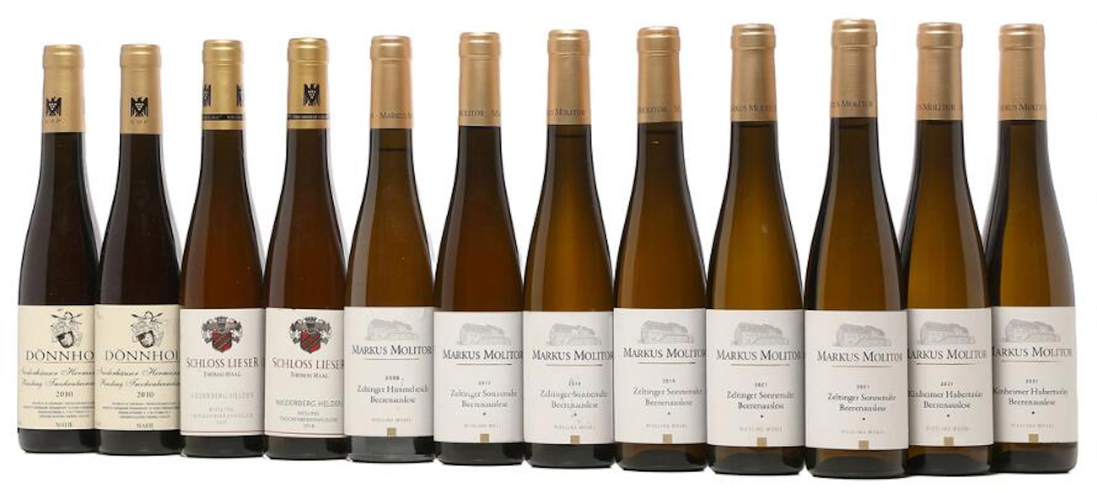 2 bts. ½. Riesling Trockenbeerenauslese "Niederhäuser Hermannshöhle"