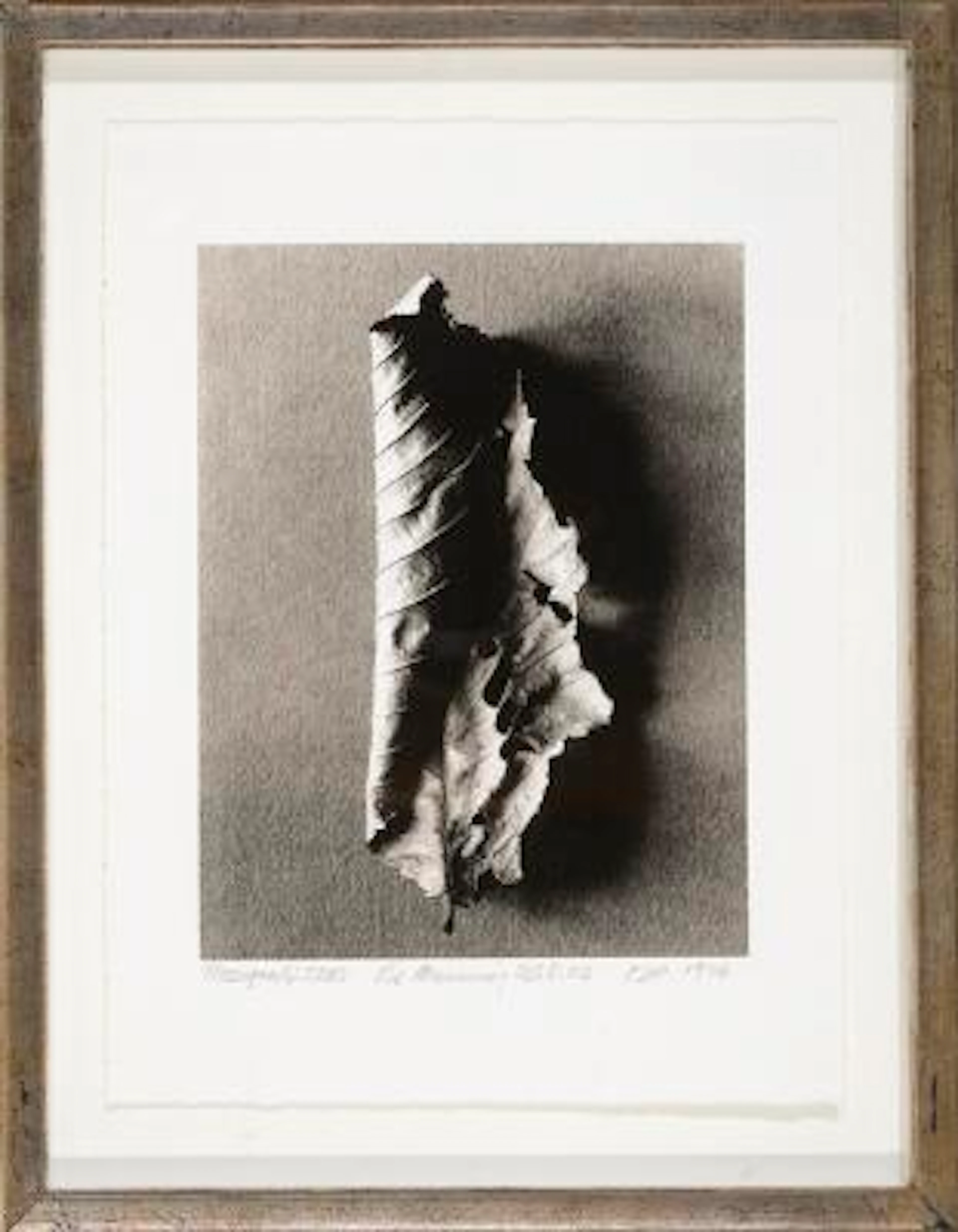 Keld Helmer-Petersen: Untitled. Signed KAP 1976. Dedication: Til Henning