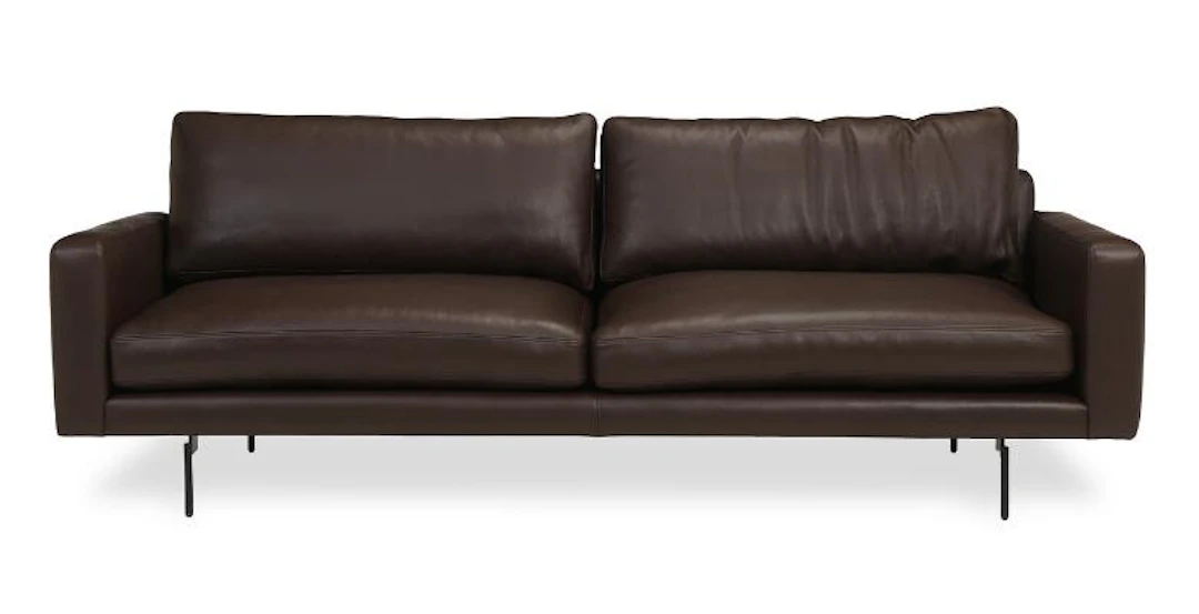 Lars Wendelbo: "Edge V1". 2.5-seater sofa with powder-coated steel