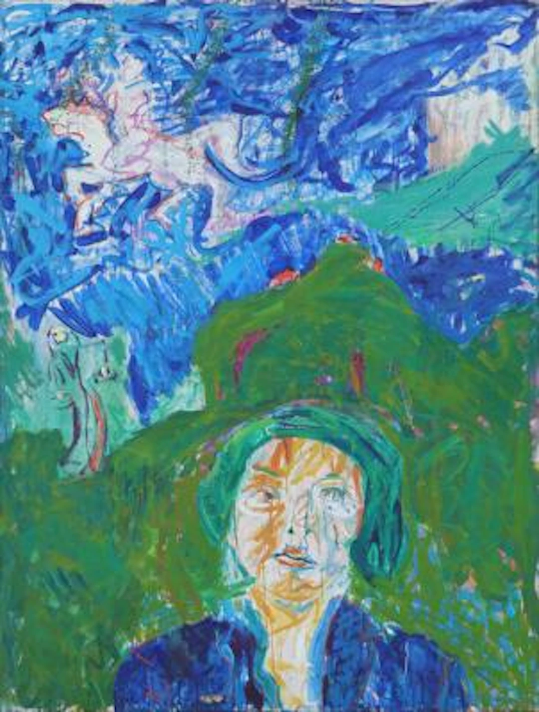 Niels Reumert: "Lofoten", 1974. Signed on the reverse. Oil on canvas.