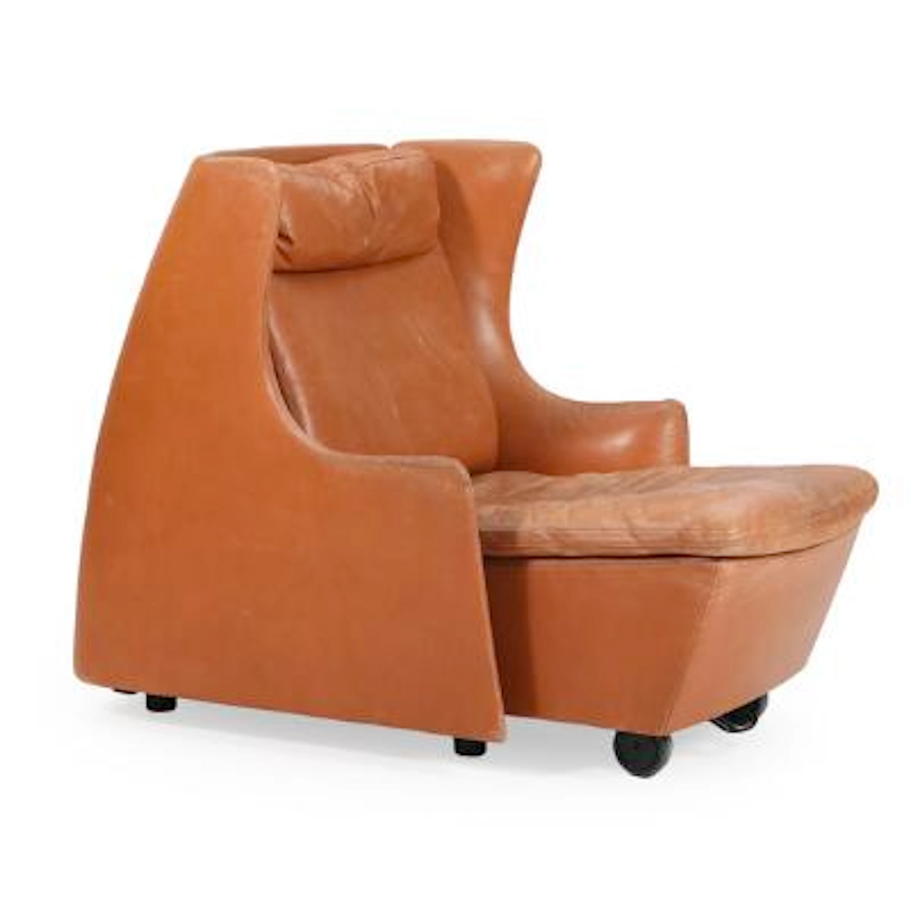 Vico Magistretti, Per Skovholt: "Mobi". Adjustable easy chair/chaiselong