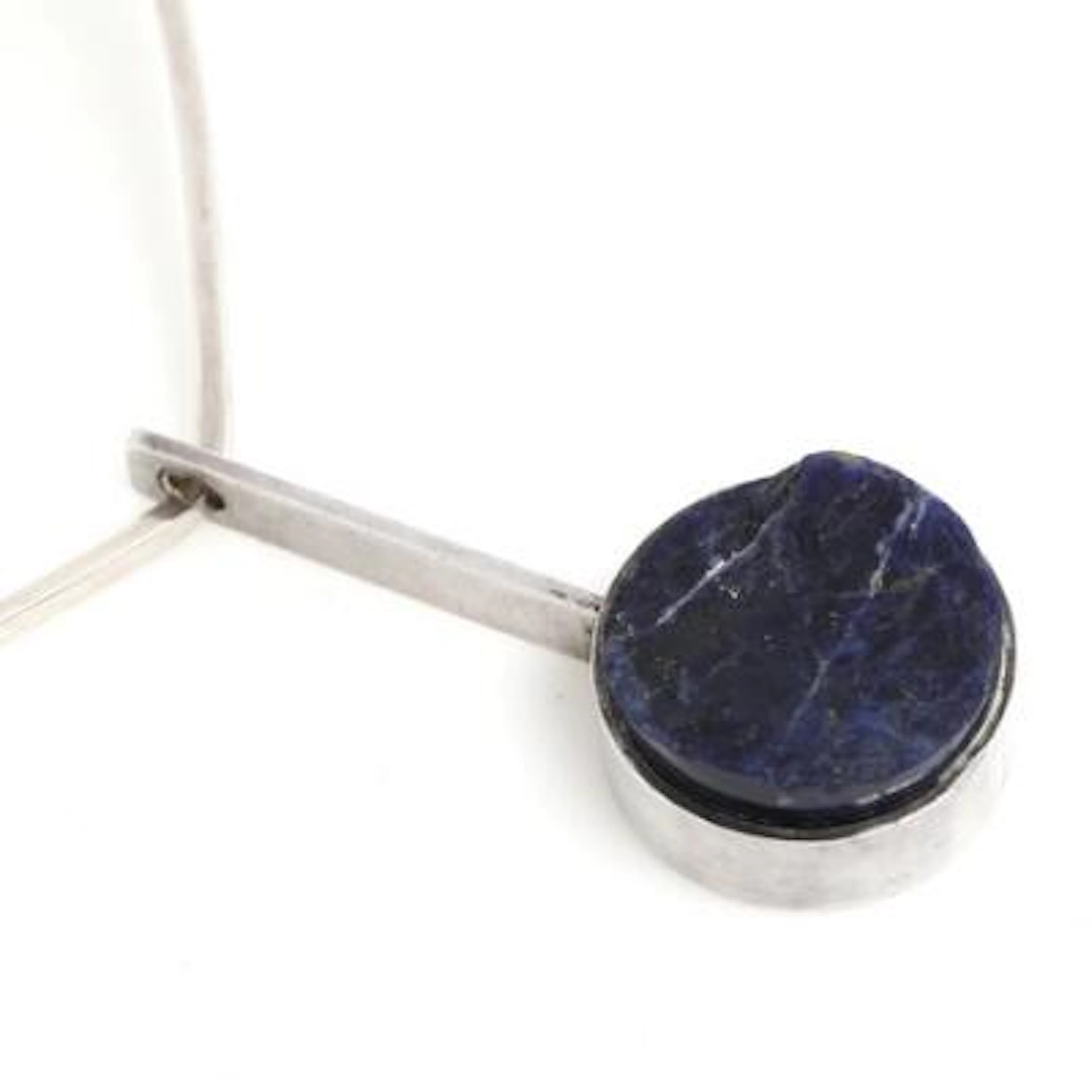 Hans Hansen, Sven Haugaard: A hammered sterling silver neck ring and