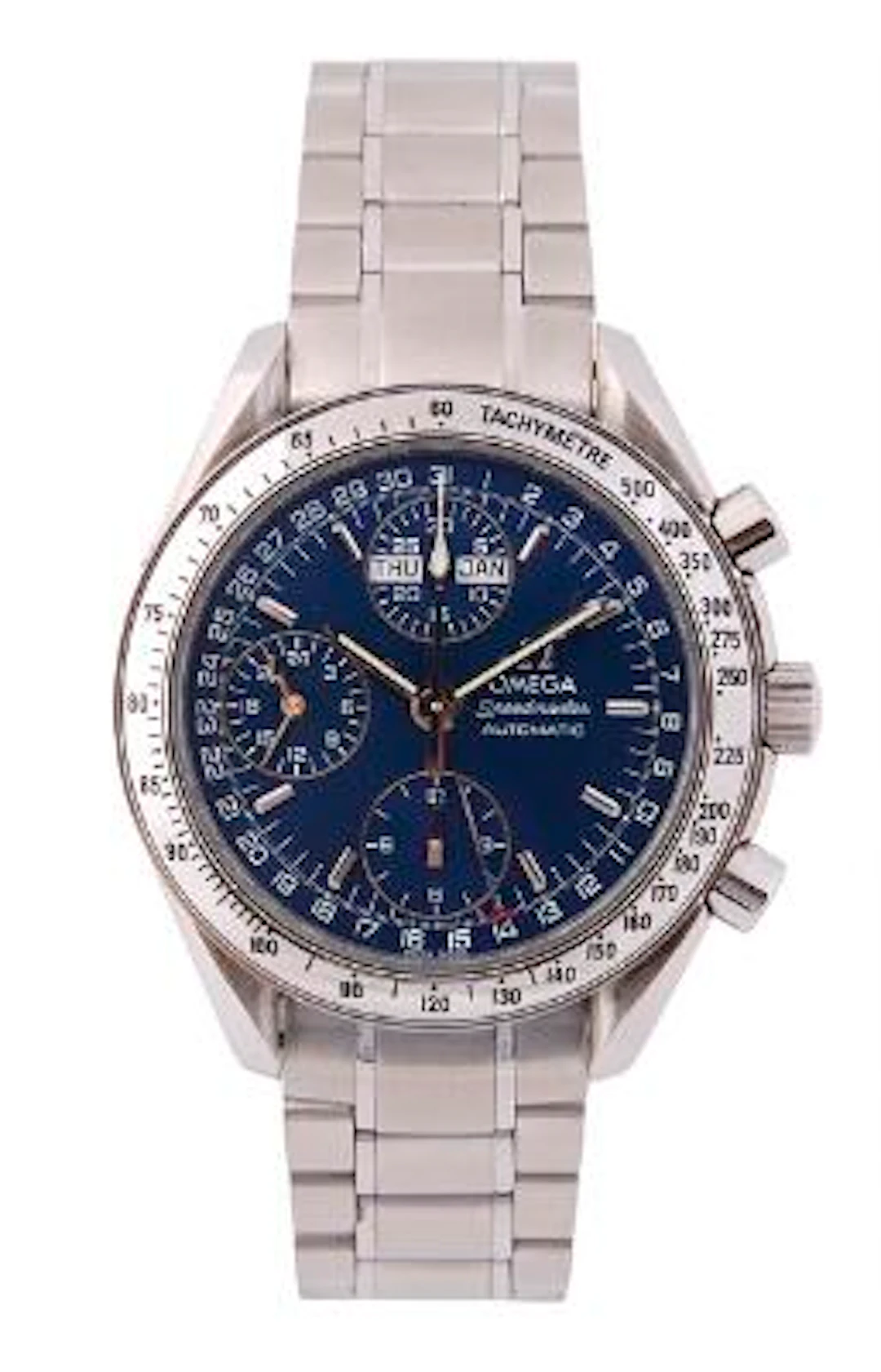 Omega: Speedmaster Auto Date of steel, ref. 175.0084. Mechanical movement