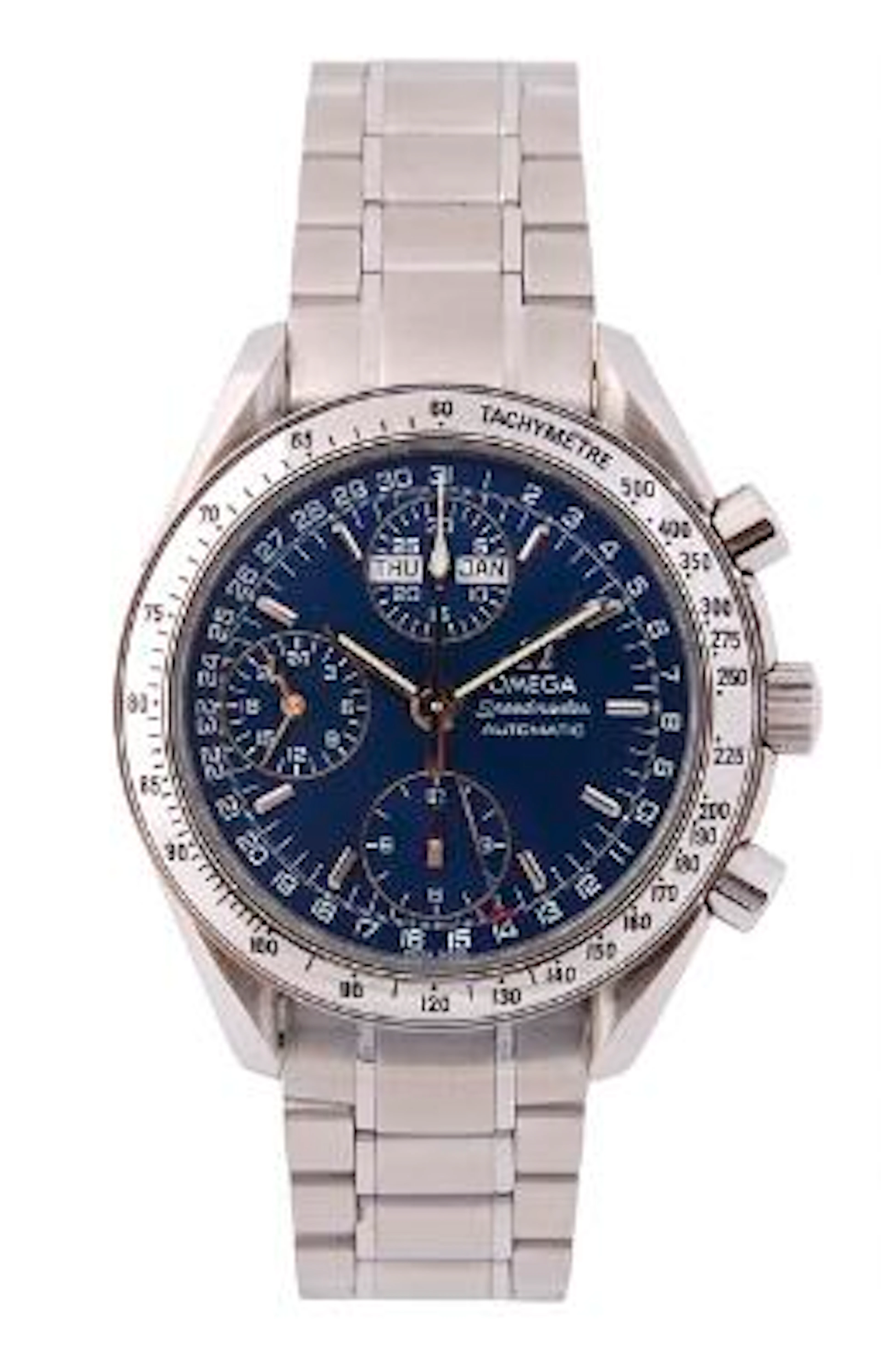 Omega: Speedmaster Auto Date of steel, ref. 175.0084. Mechanical movement