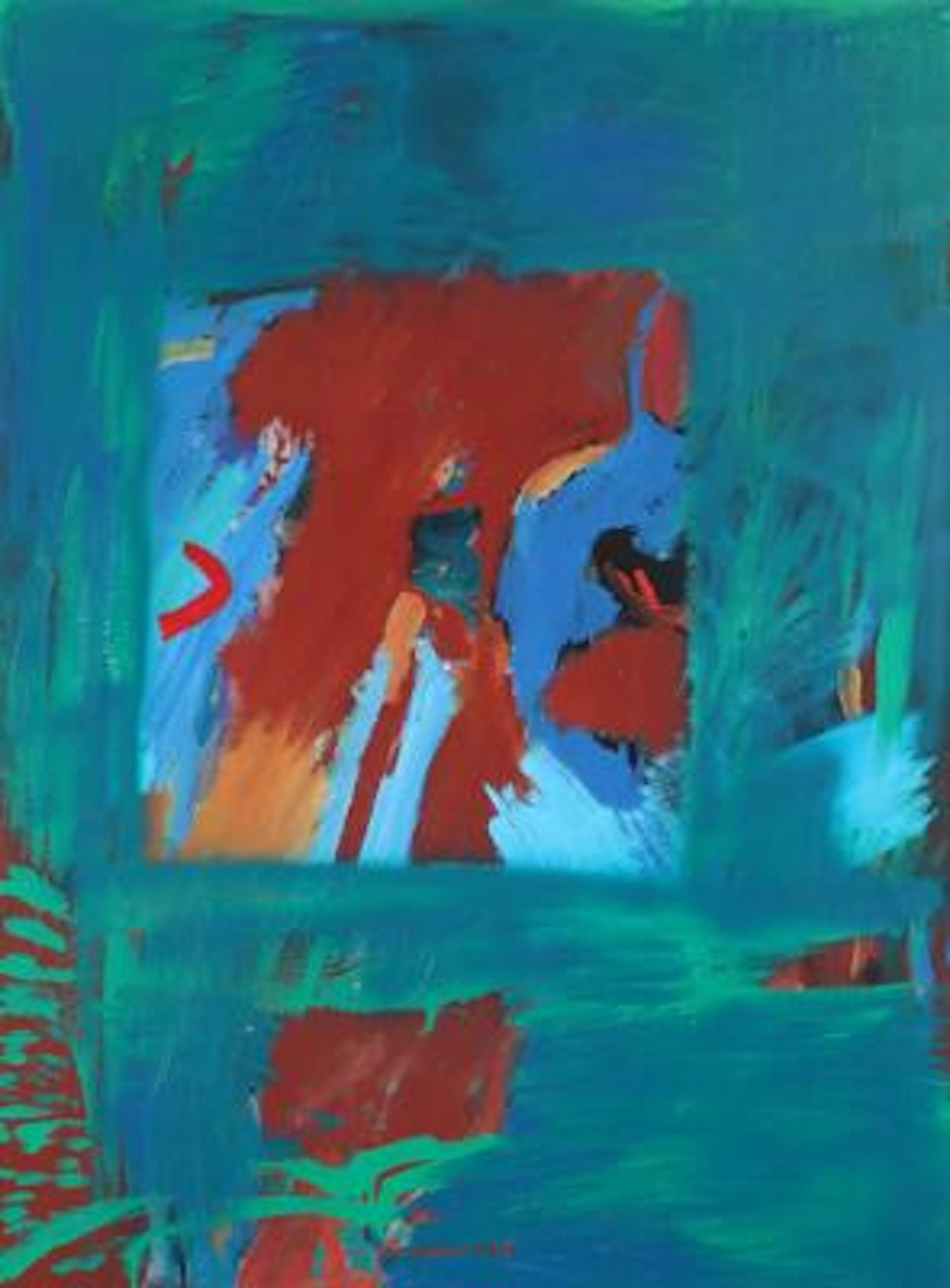 Jens Birkemose: Untitled, 1976. Signed and dated Jens Birkemose 76.
