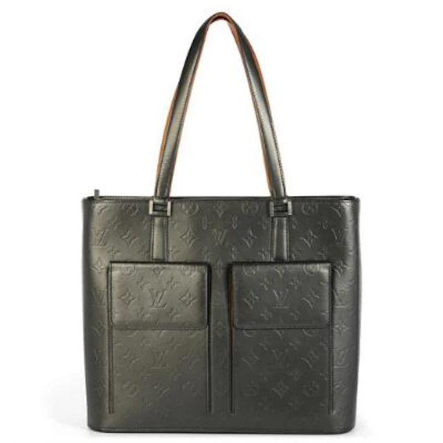 Louis Vuitton: A "Wilwood" bag of matte monogram leather with brown