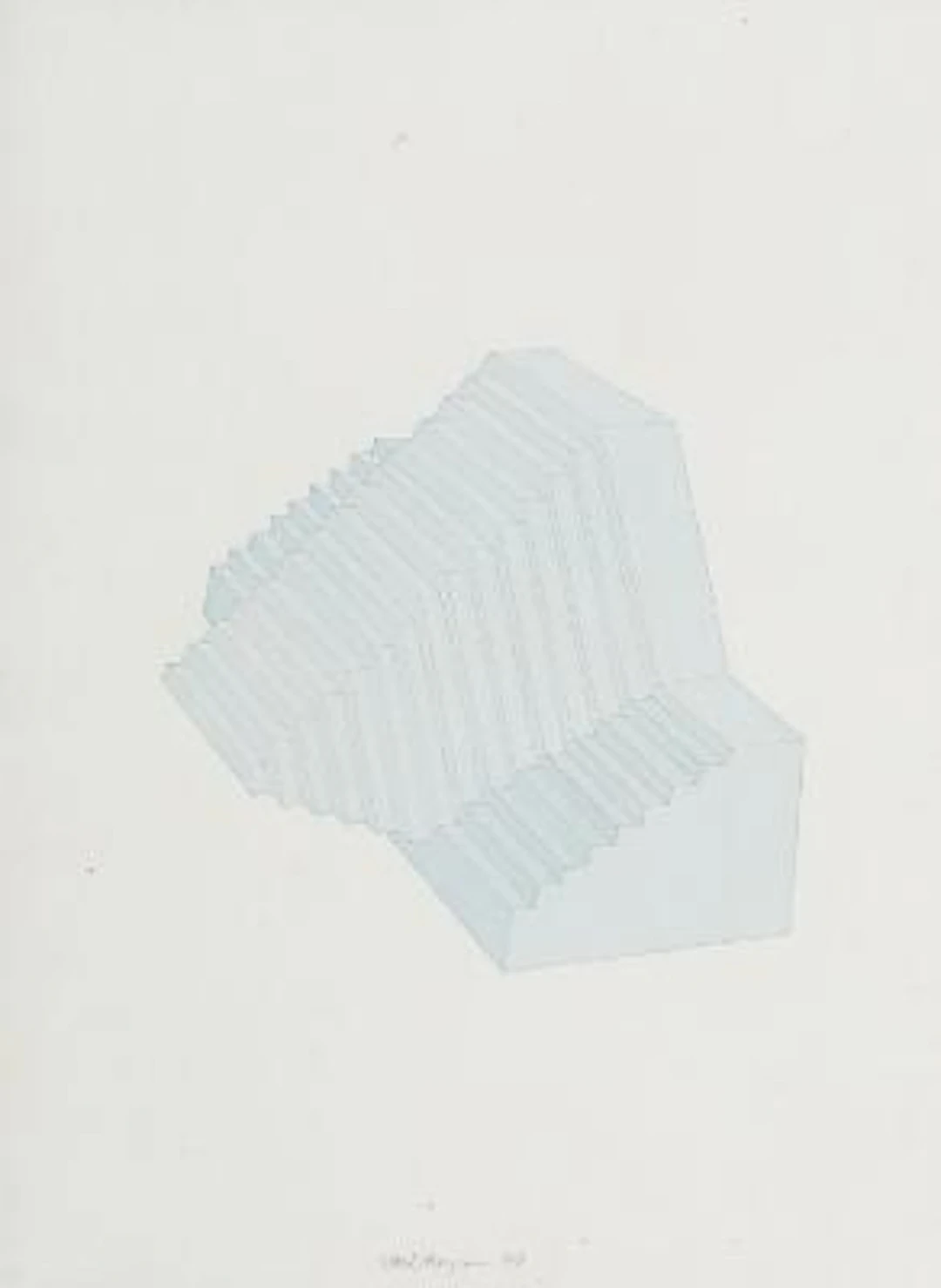 Carl Magnus: Untitled. Signed Carl Magnus 79. Watercolour on paper.