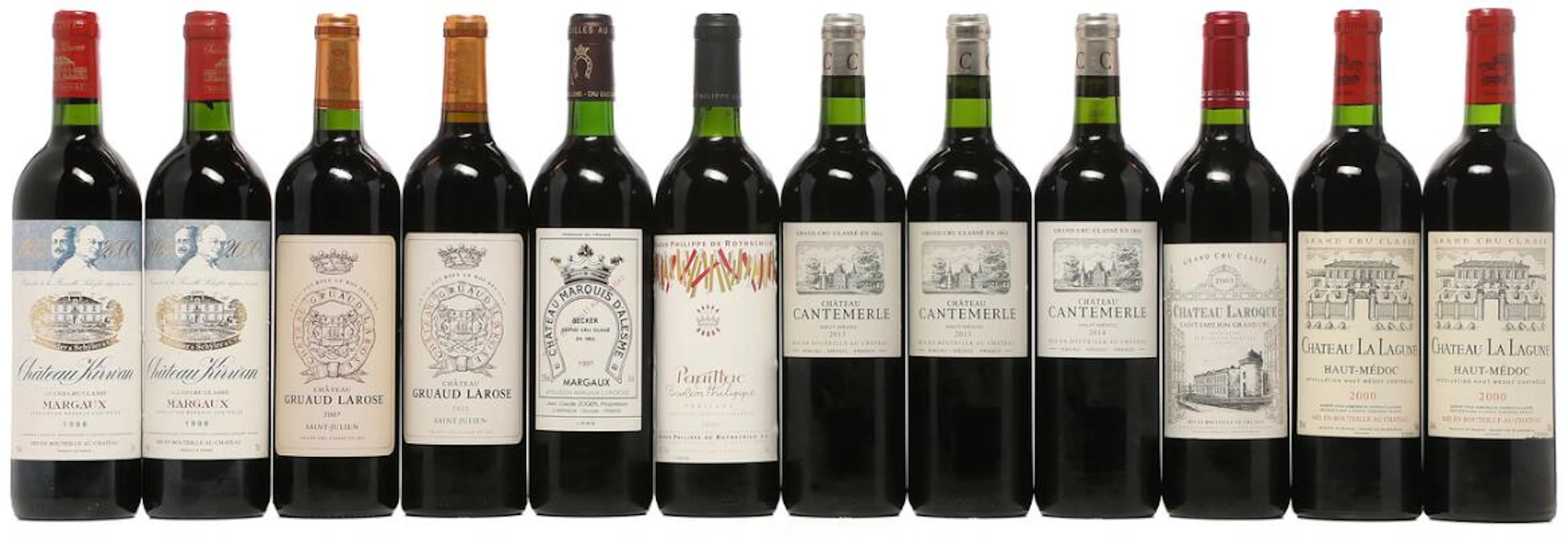 1 bt. Château Kirwan, Margaux. 3. Cru Classé 1998 A (hf/in). etc.