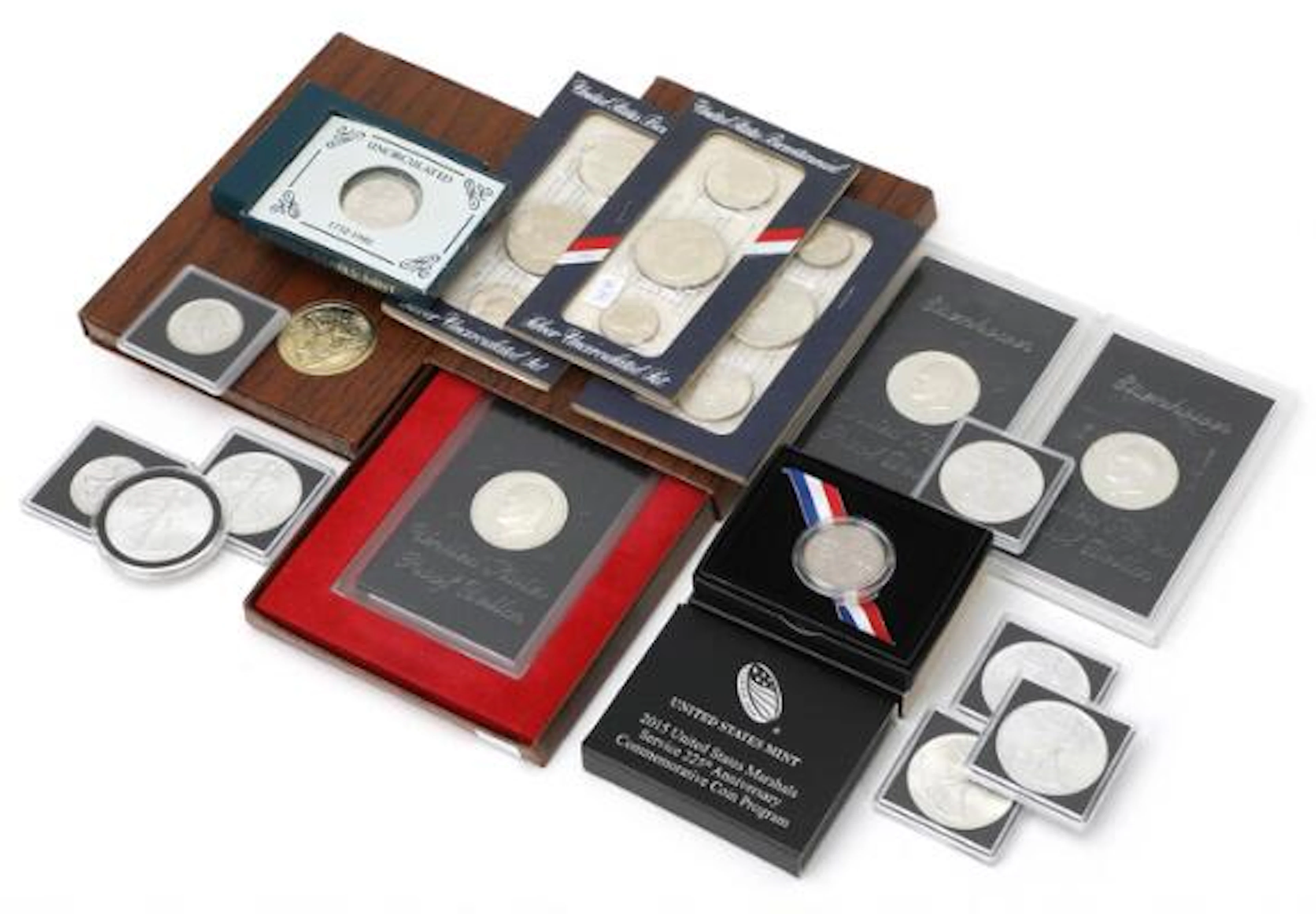USA, collection of modern silver coins, in total 25 pcs – Bruun Rasmussen