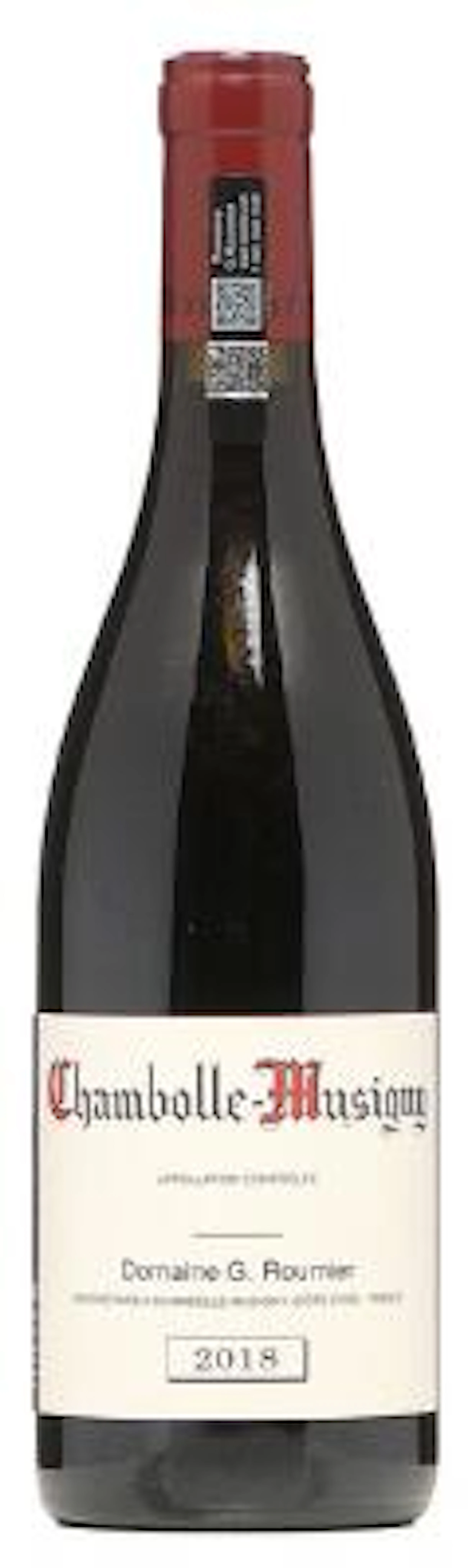 1 bt. Chambolle Musigny, Domaine Georges Roumier 2018 A (hf/in). –
