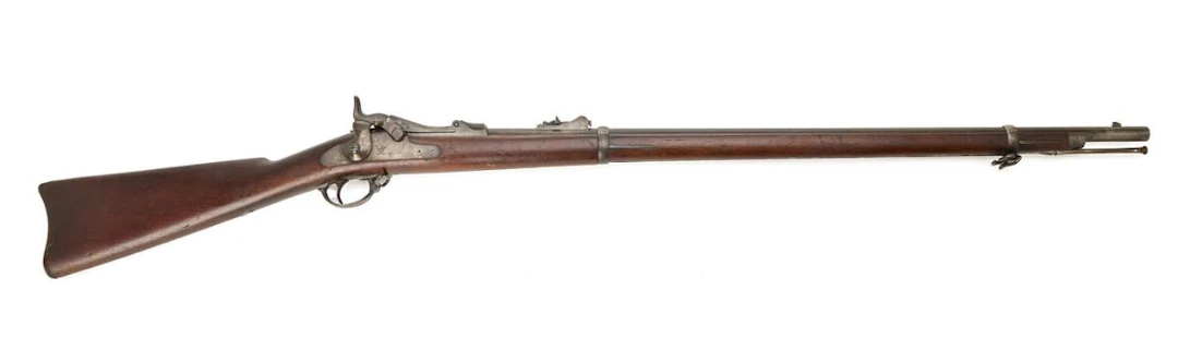 American trapdoor military rifle M/1873 no. 153783 in caliber 45-70.