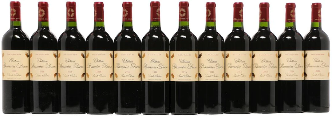 12 bts. Château Branaire Ducru, Saint - Julien. 4. Cru Classé 2016