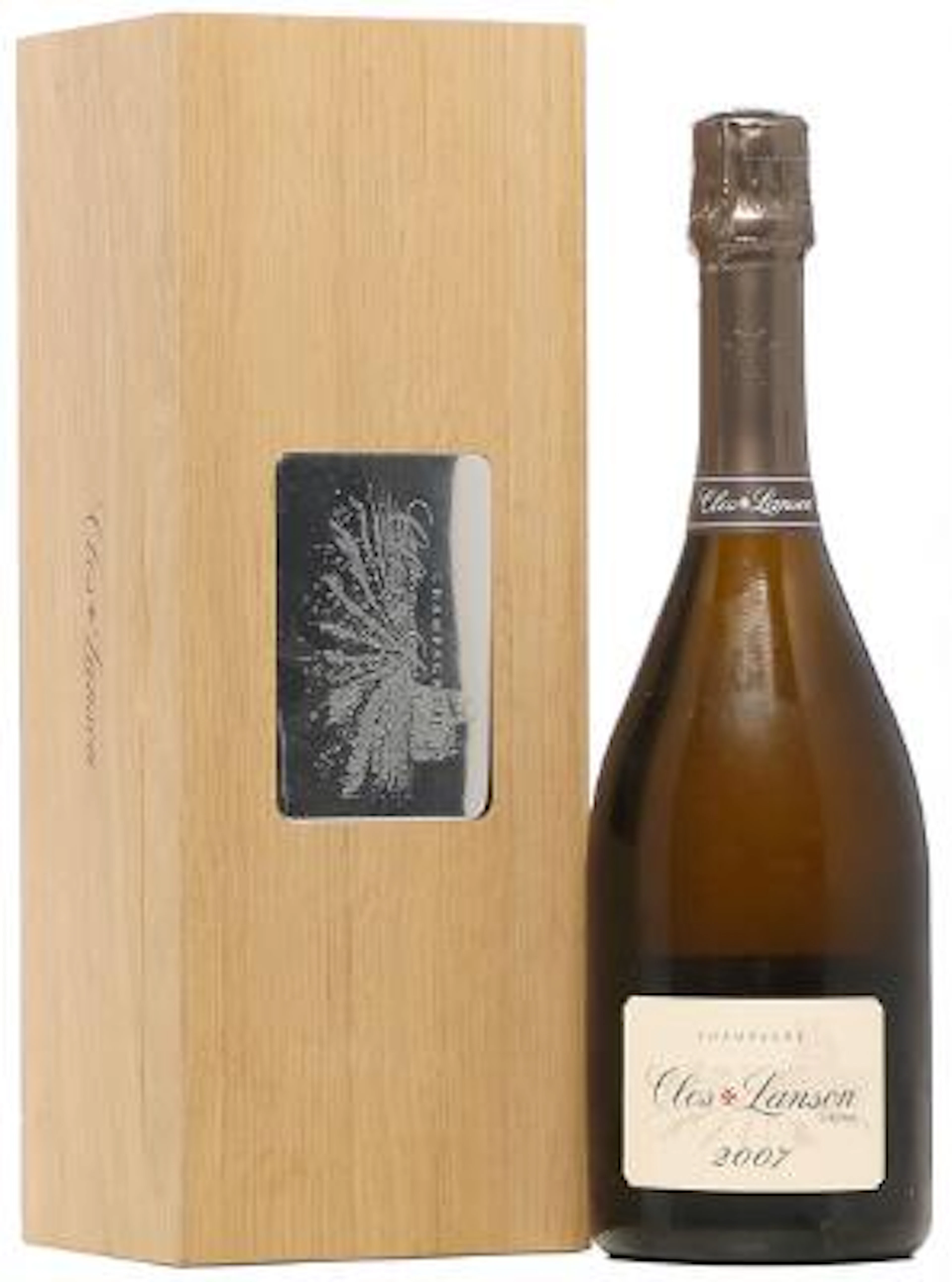 1 bt. Champagne "Clos Lanson", Lanson 2007 A (hf/in). Owc. – Bruun