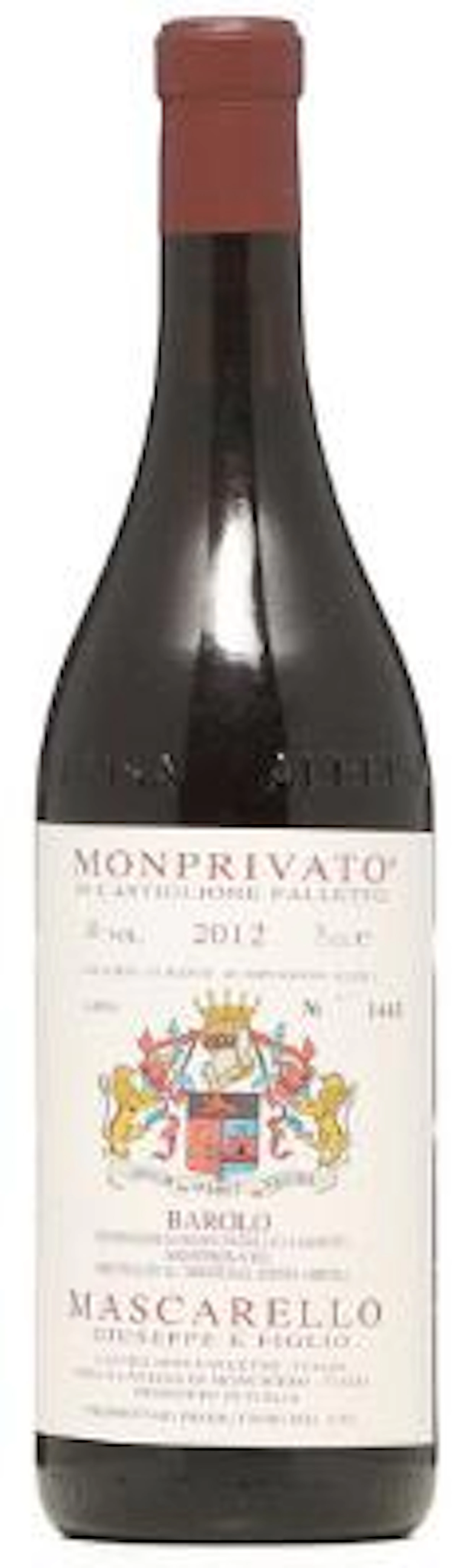1 bt. Barolo "Monprivato", Giuseppe Mascarello 2012 A (hf/in). – Bruun