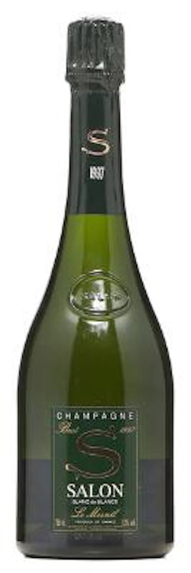 1 bt. Champagne Grand Cru Blanc de Blanc "Cuvée S" Le Mesnil, Salon