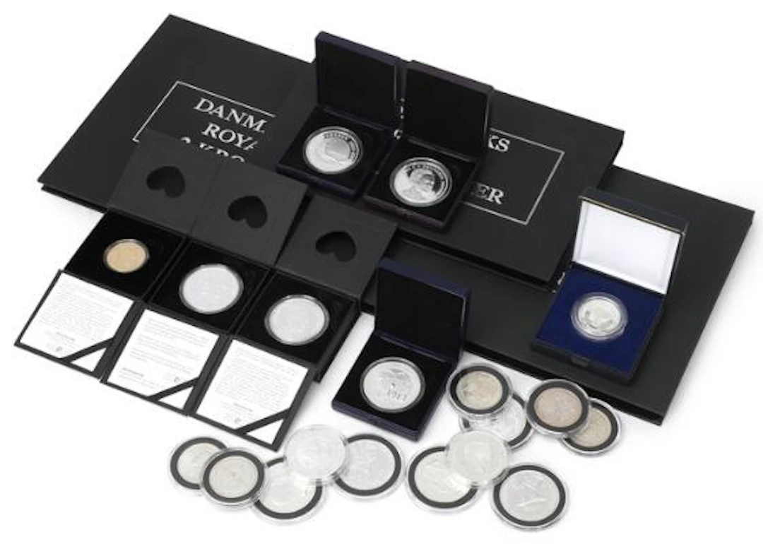 Commemorative coins, 1888–2020, and thematic coins, in total 47 pcs