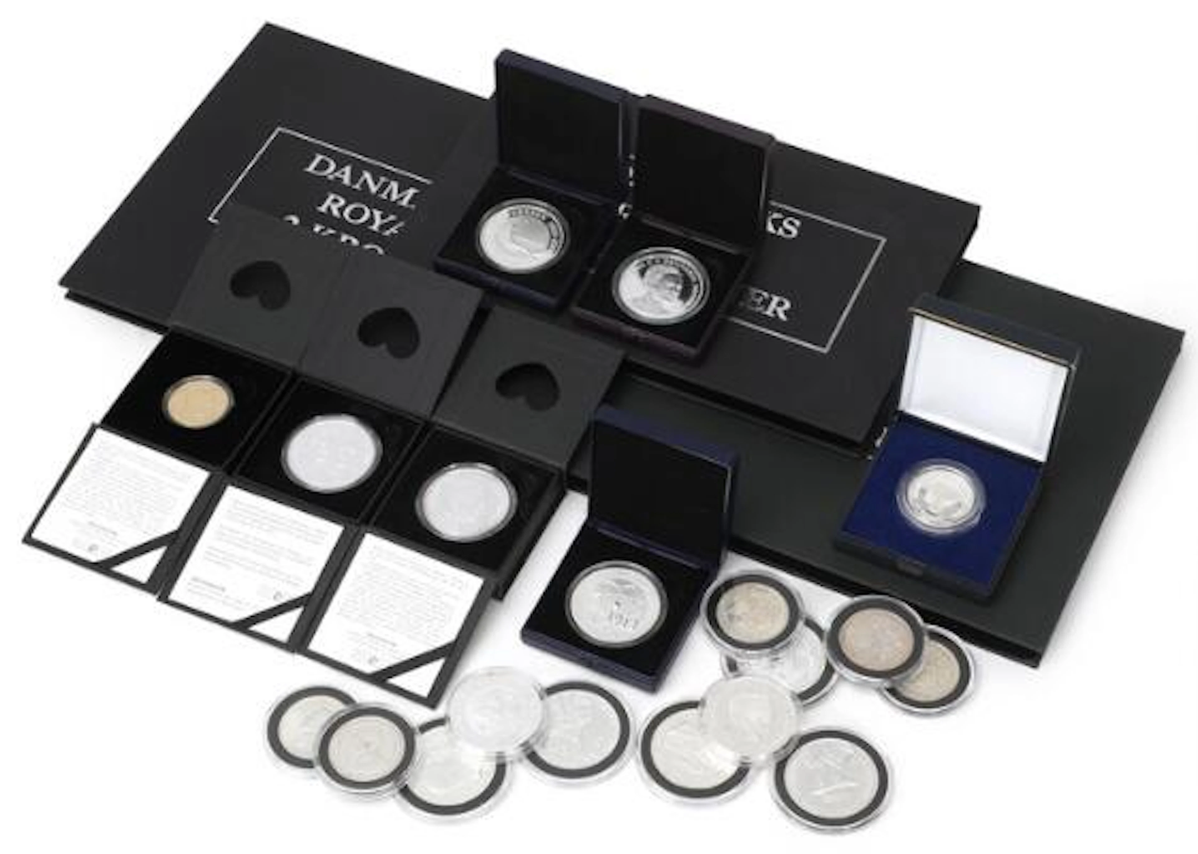Commemorative coins, 1888–2020, and thematic coins, in total 47 pcs