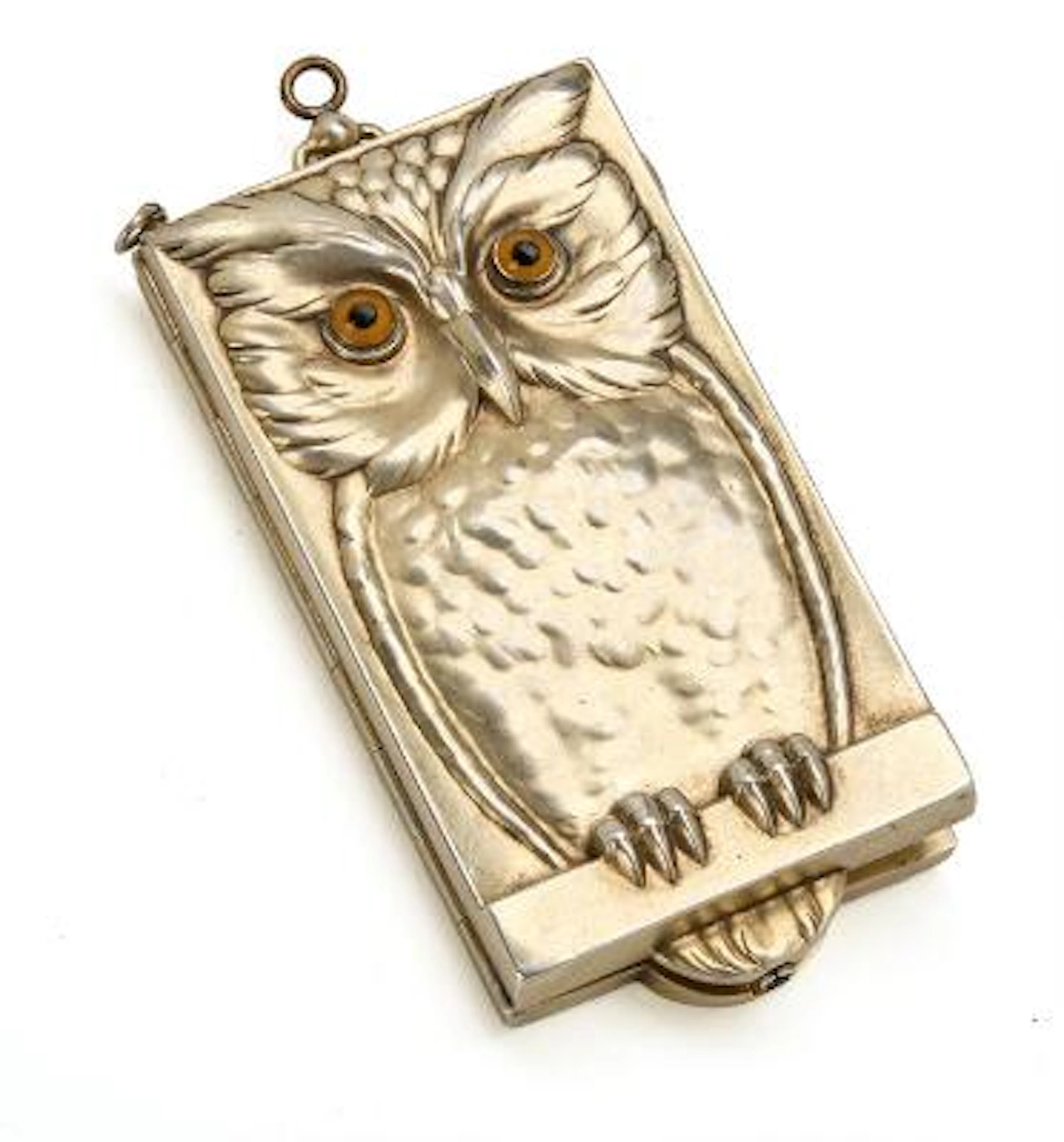Louis Kuppenheim, attributed to: A German Art Deco sterling silver-gilt