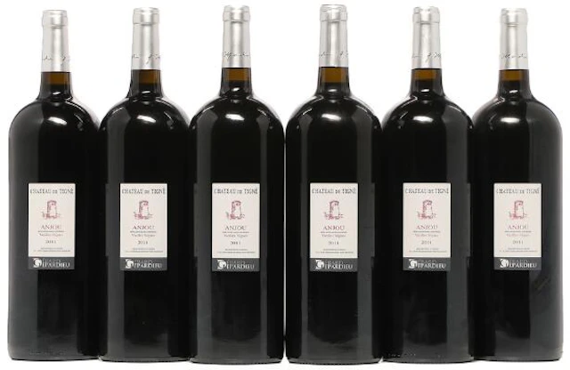 6 bts. Mg. Chateau de Tigné "Vielles Vignes" Anjou, Gerard Depardieu
