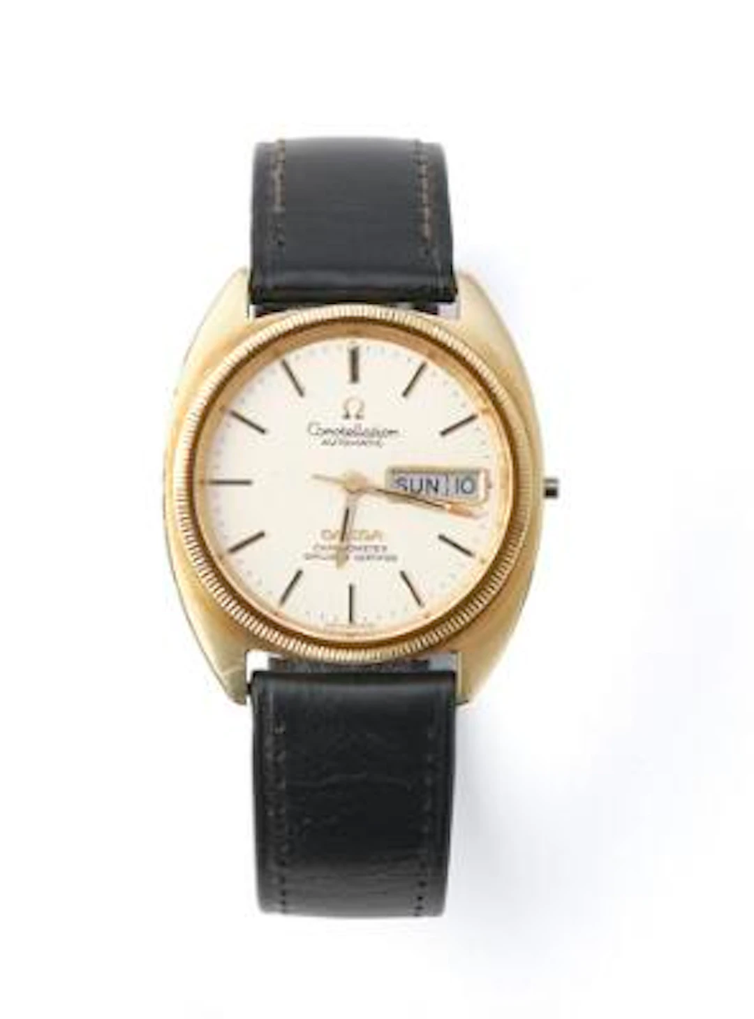 Omega: Constellation ''C-Type'' of gold-plated steel, ref. 168.0057.