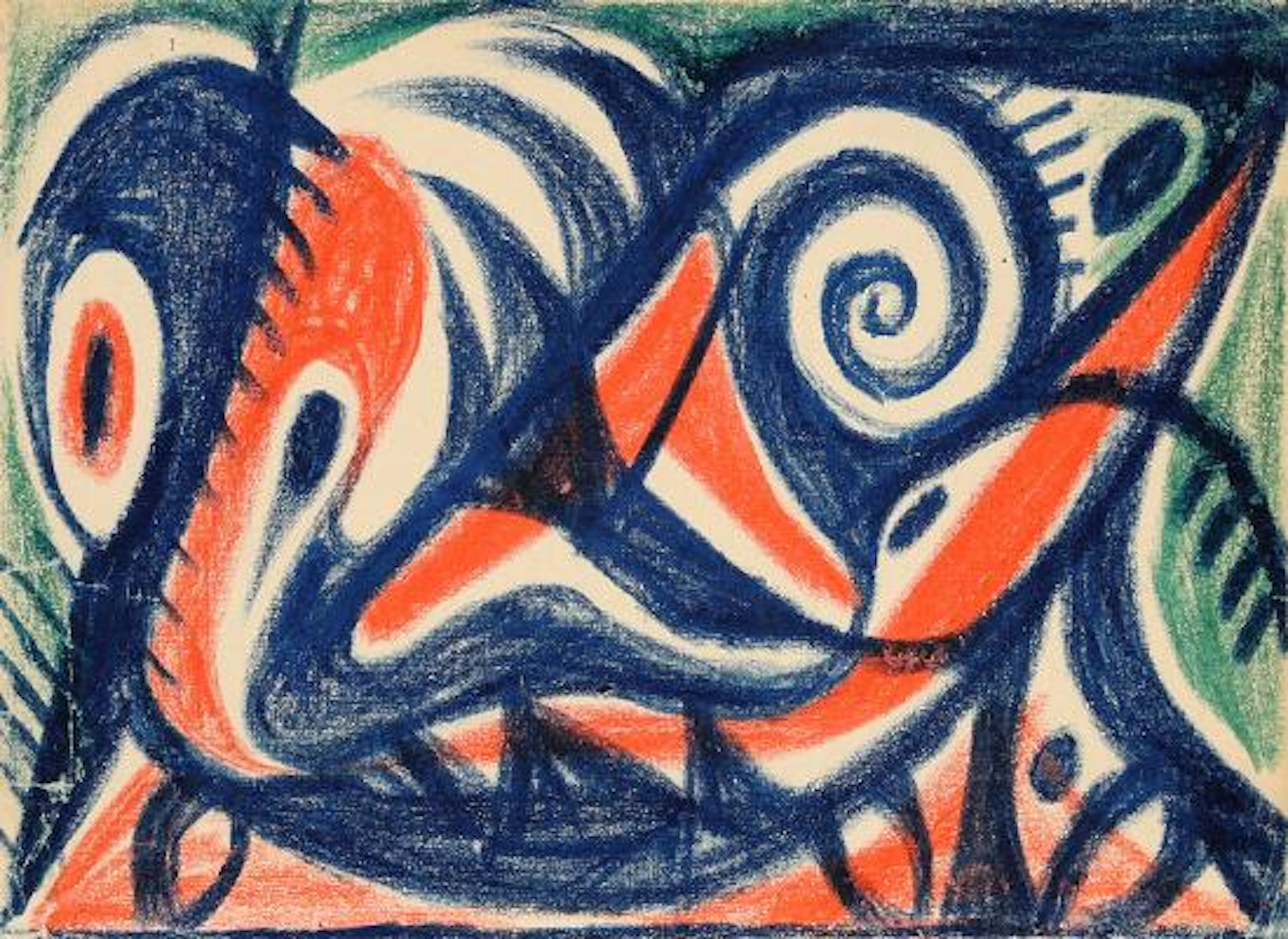 Eugène de Sala: Four compositions. Two signed on the reverse. Oil