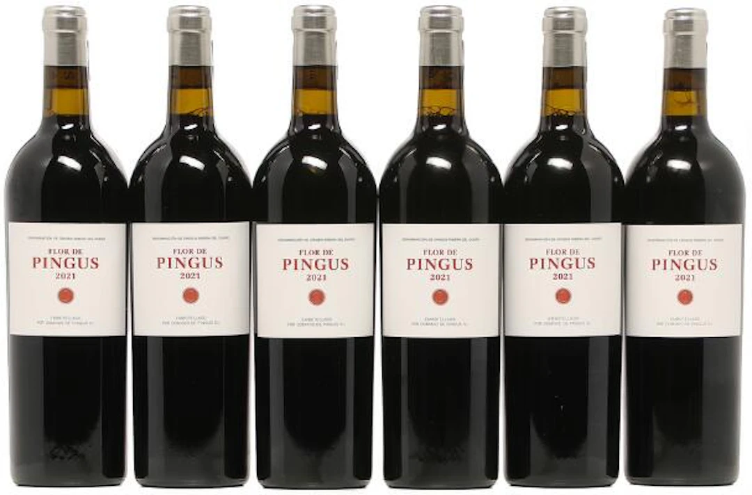 6 bts. Flor De Pingus, Dominio de Pingus, Ribera Del Duero 2021 A