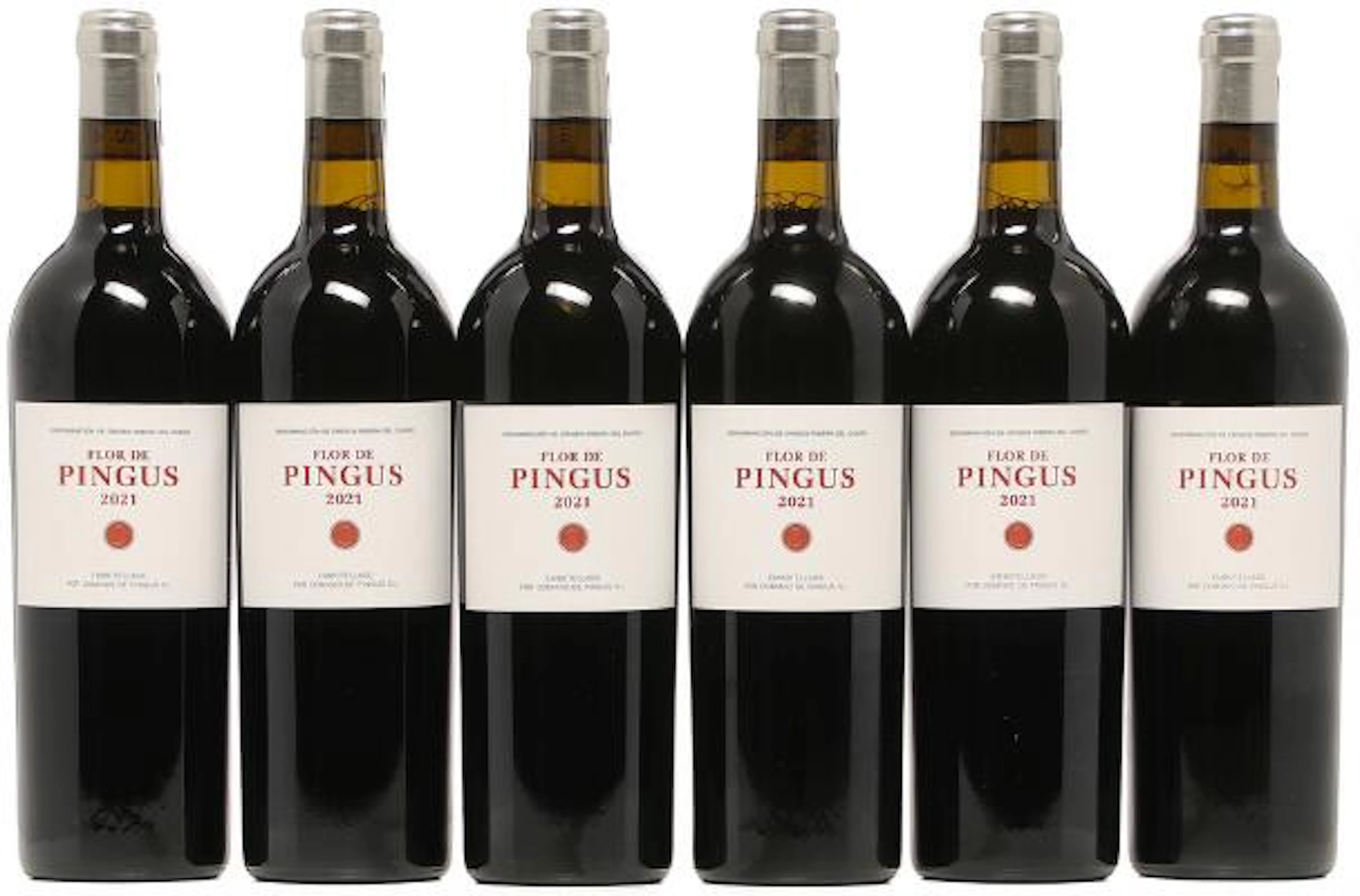 6 bts. Flor De Pingus, Dominio de Pingus, Ribera Del Duero 2021 A
