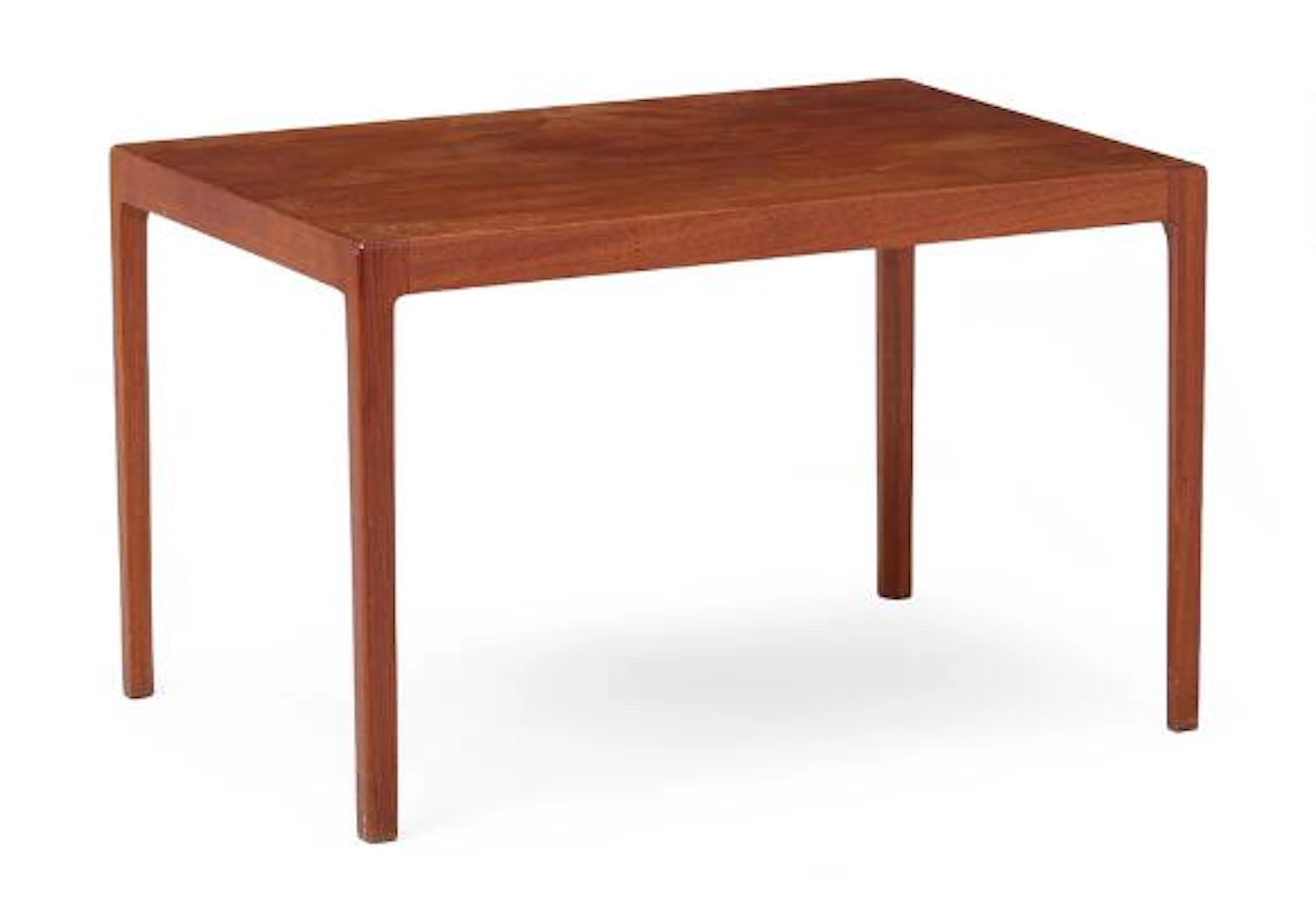 Ludvig Pontoppidan: Teak coffee table. H. 45 cm. L. 72 cm. W. 50 cm.