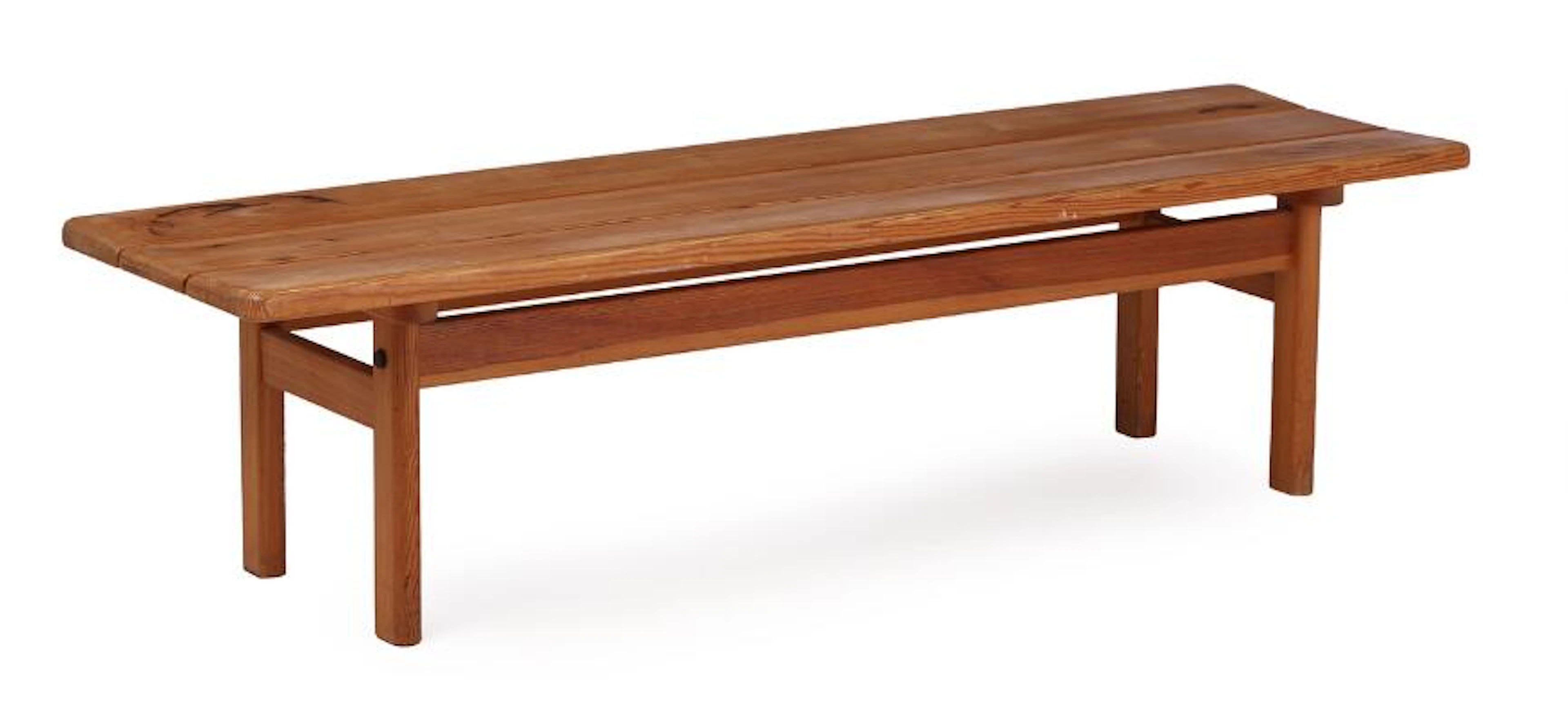 Børge Mogensen: “Asserbo”. A solid Oregon pine bench. H. 44 cm. L.