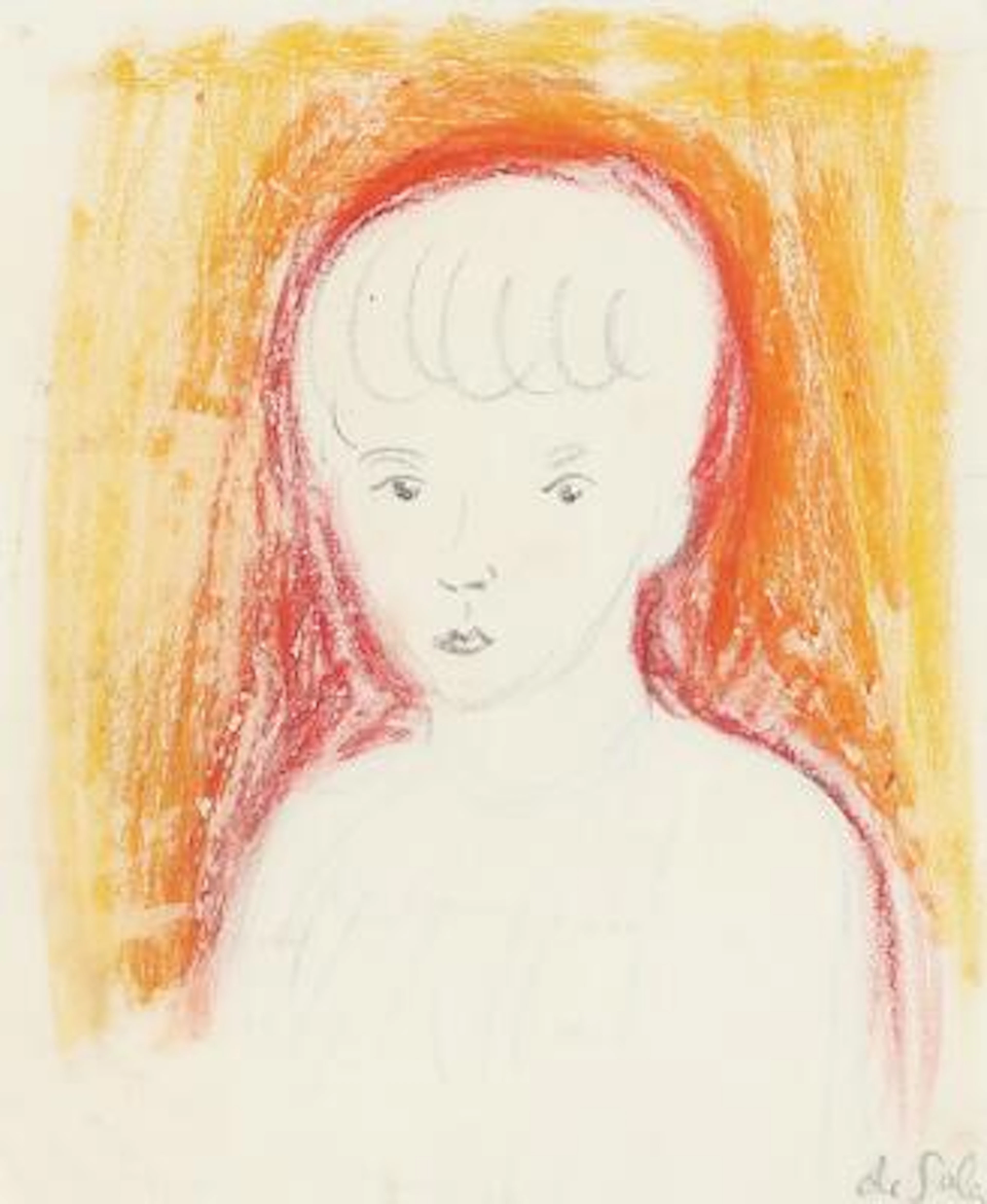 Eugène de Sala: Four compositions. Three signed de Sala. Indian ink