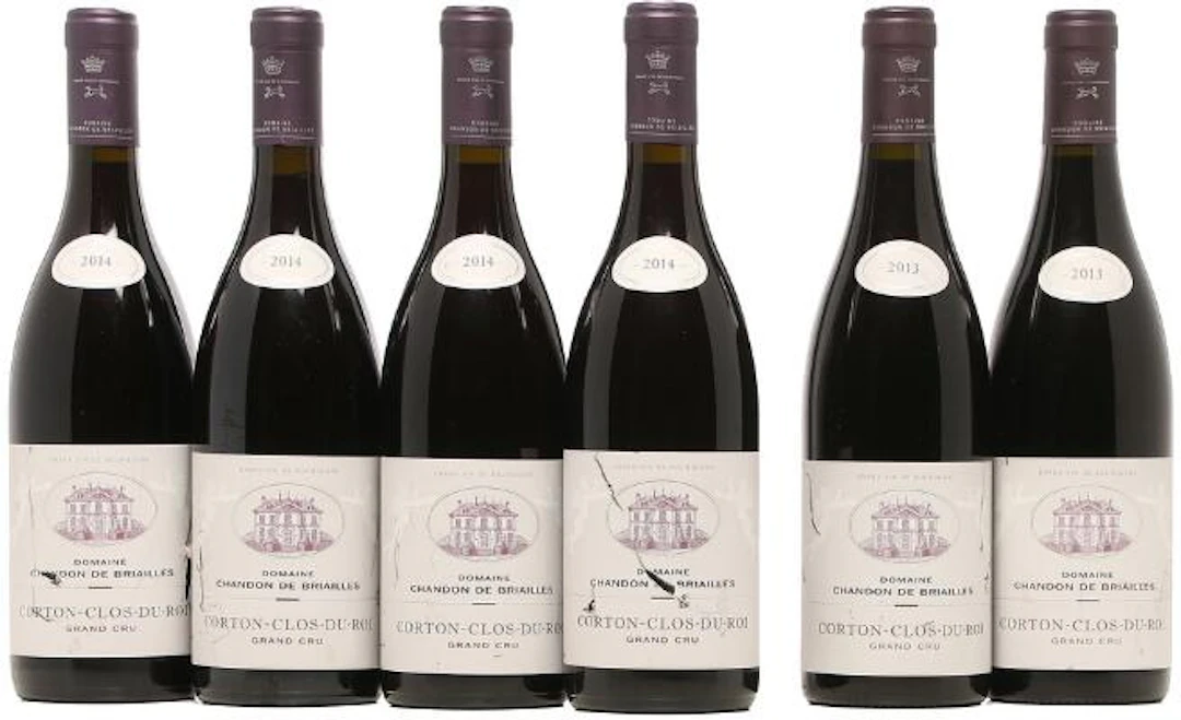4 bts. Corton Grand Cru "Clos du Roi", Chandon de Briailles 2014 A