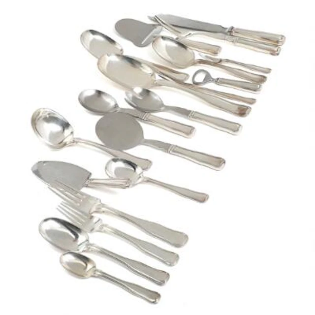 Harald Nielsen: "Old Danish". A sterling silver flatware. Manufactured