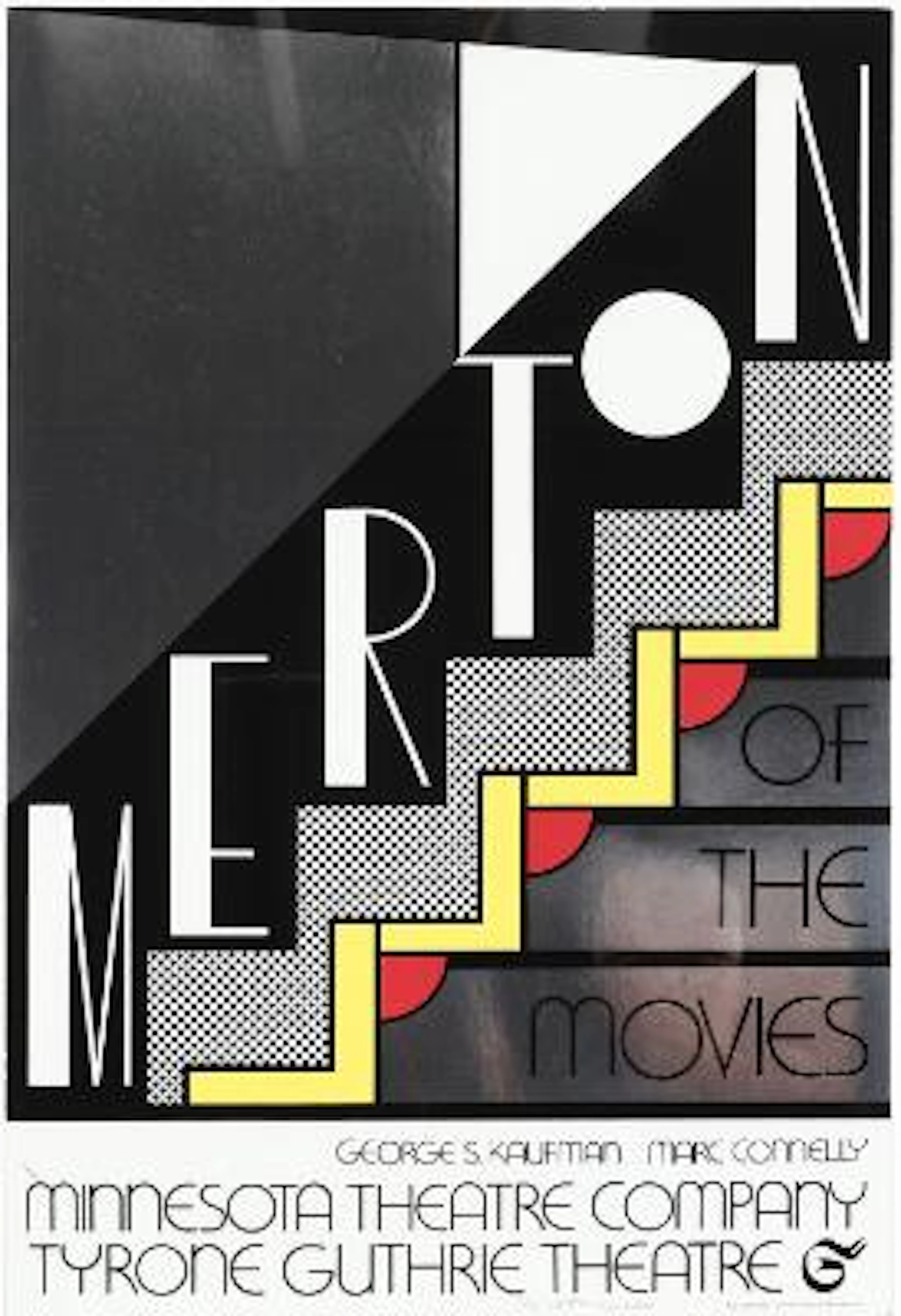Roy Lichtenstein: "Merton of the movies", 1968. Signed R. Lichtenstein