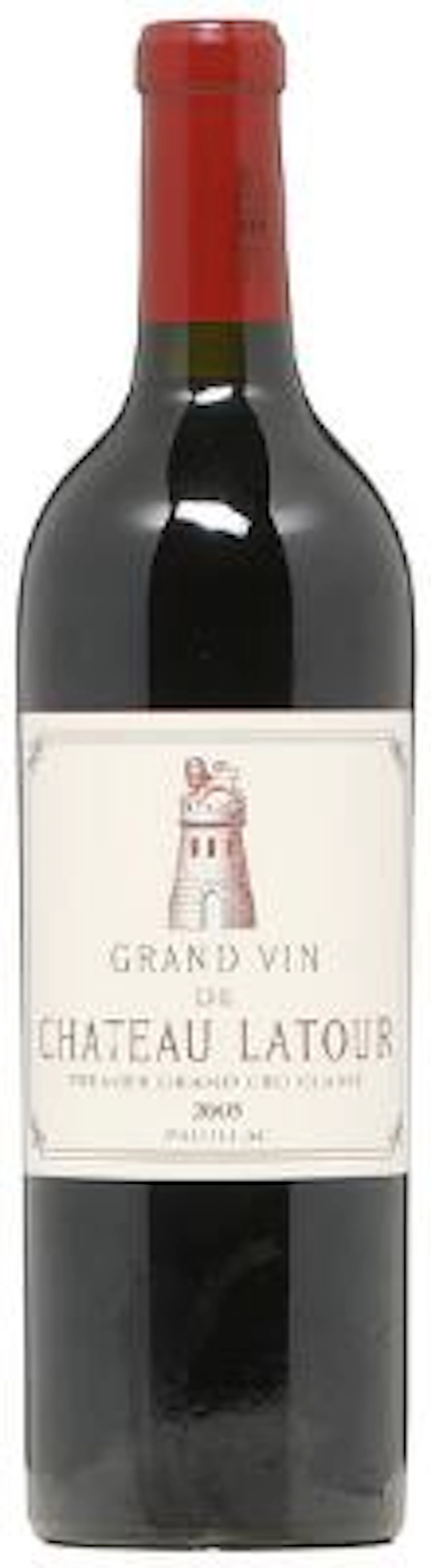 1 bt. Château Latour, Pauillac. 1. Cru Classé 2005 A (hf/in). – Bruun