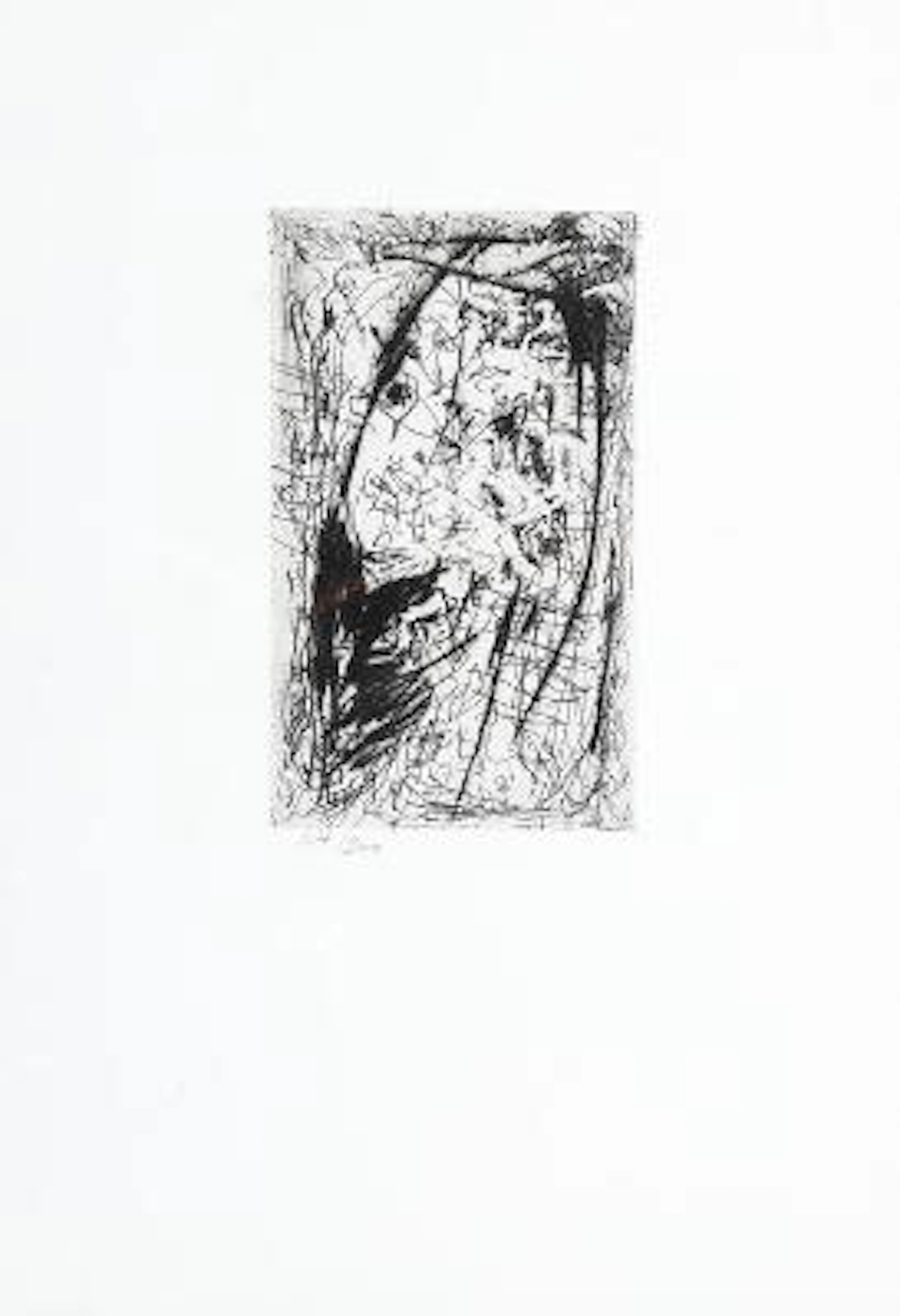 Asger Jorn: Composition from the suite “Friedhof der Maulwürfe oder