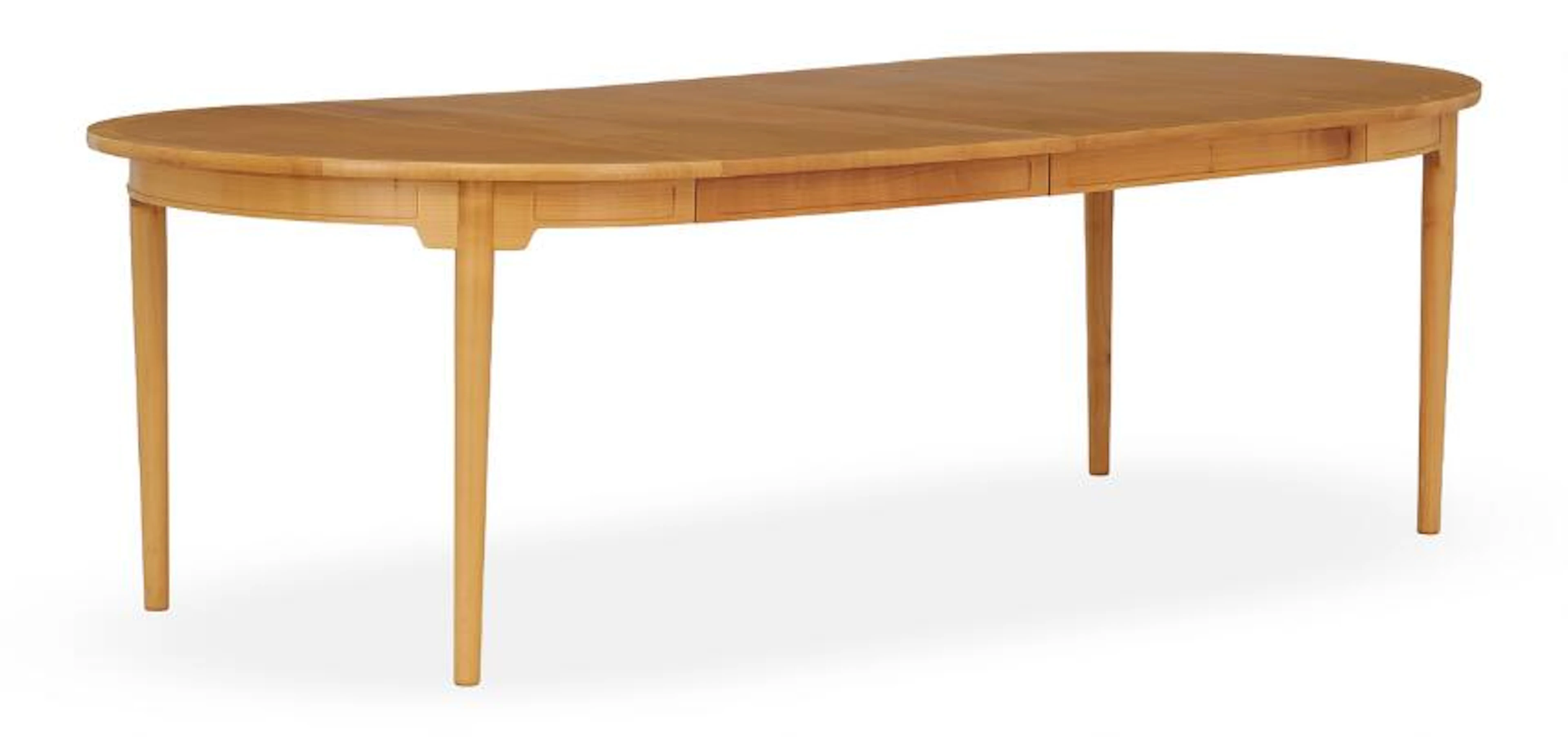 Hans J. Wegner: "Kinabord". Circular dining table in cherry wood with
