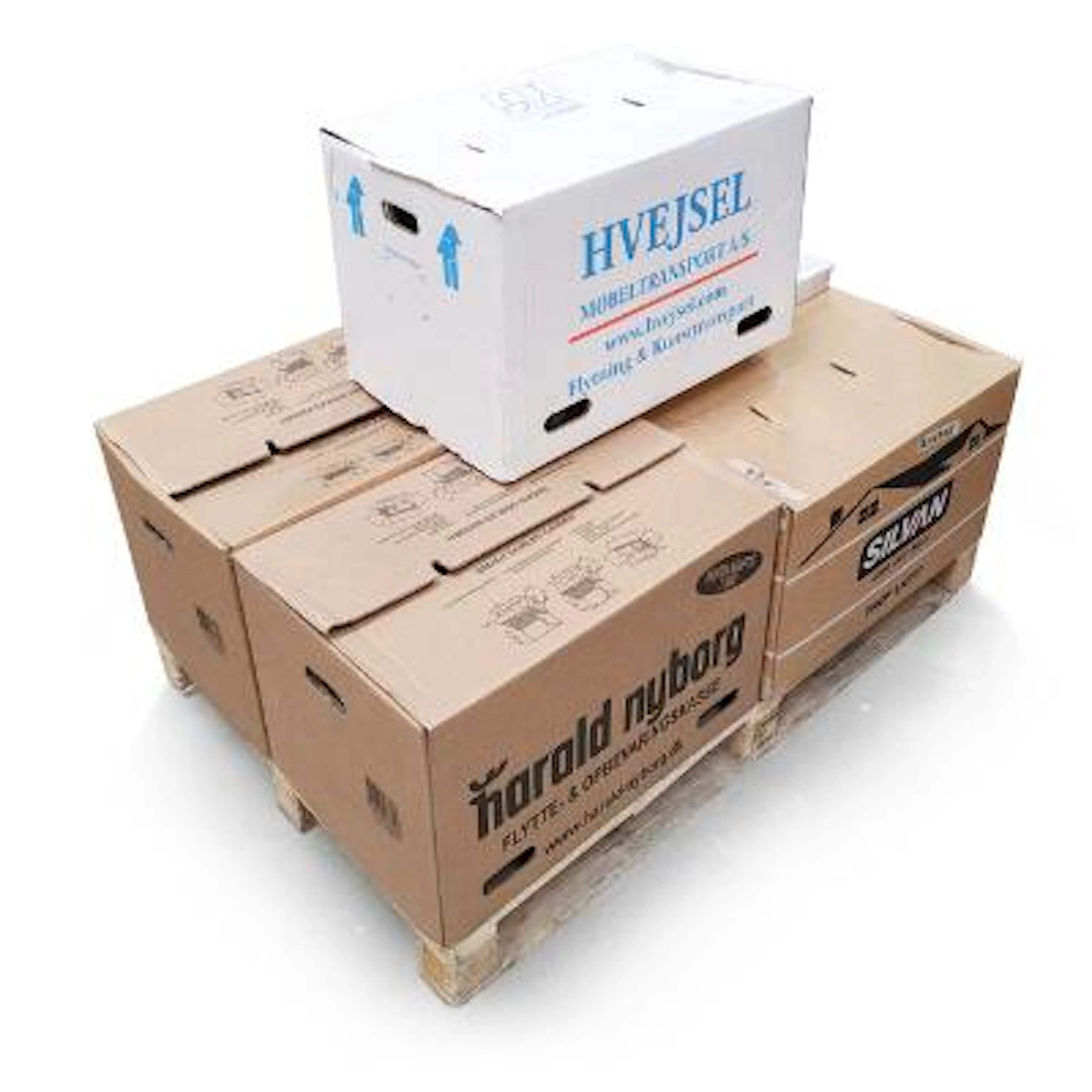 Norway. 5 large boxes with material from previous stampdealer, all