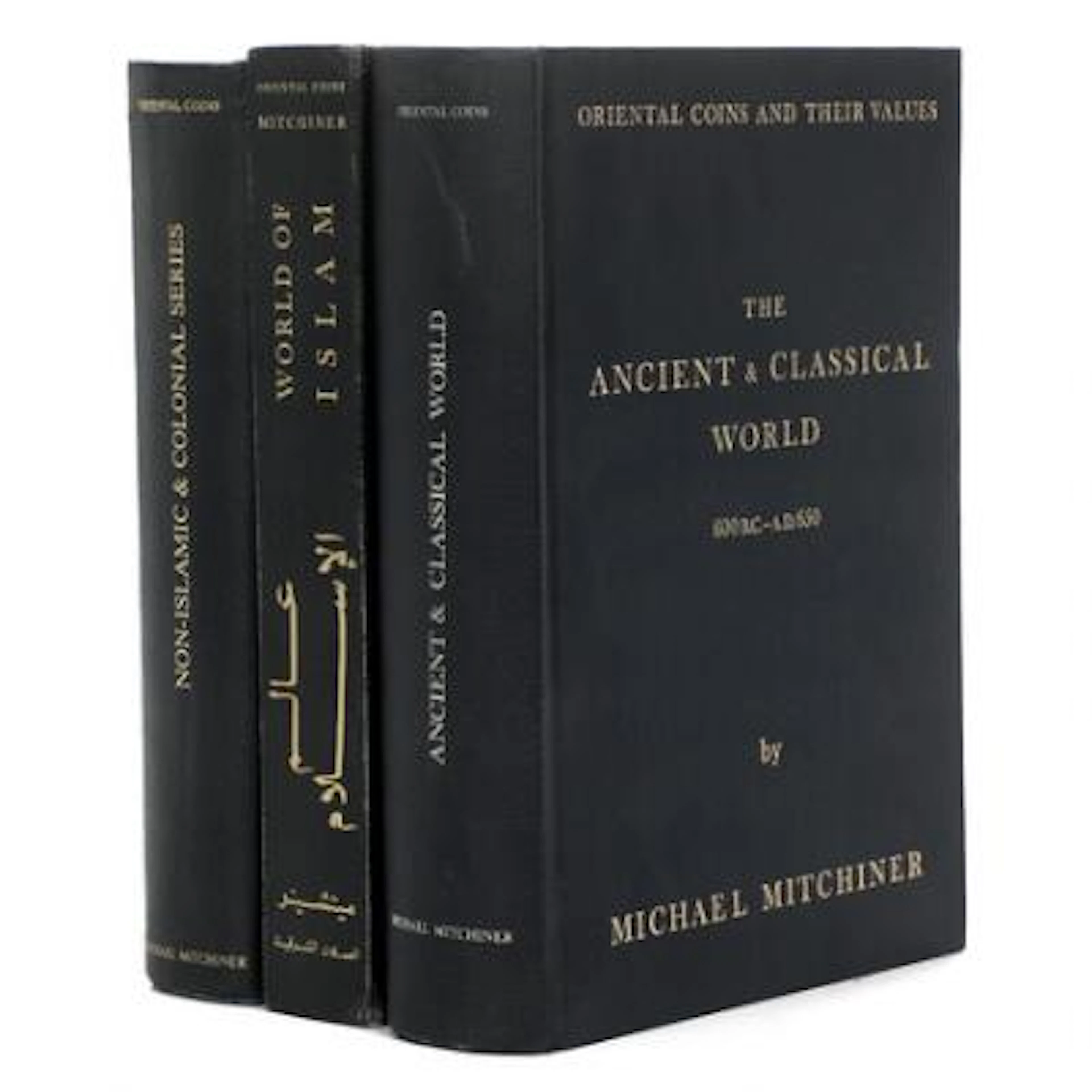 Mitchiner, M., Oriental Coins, 3 vols. in original bindings, The World