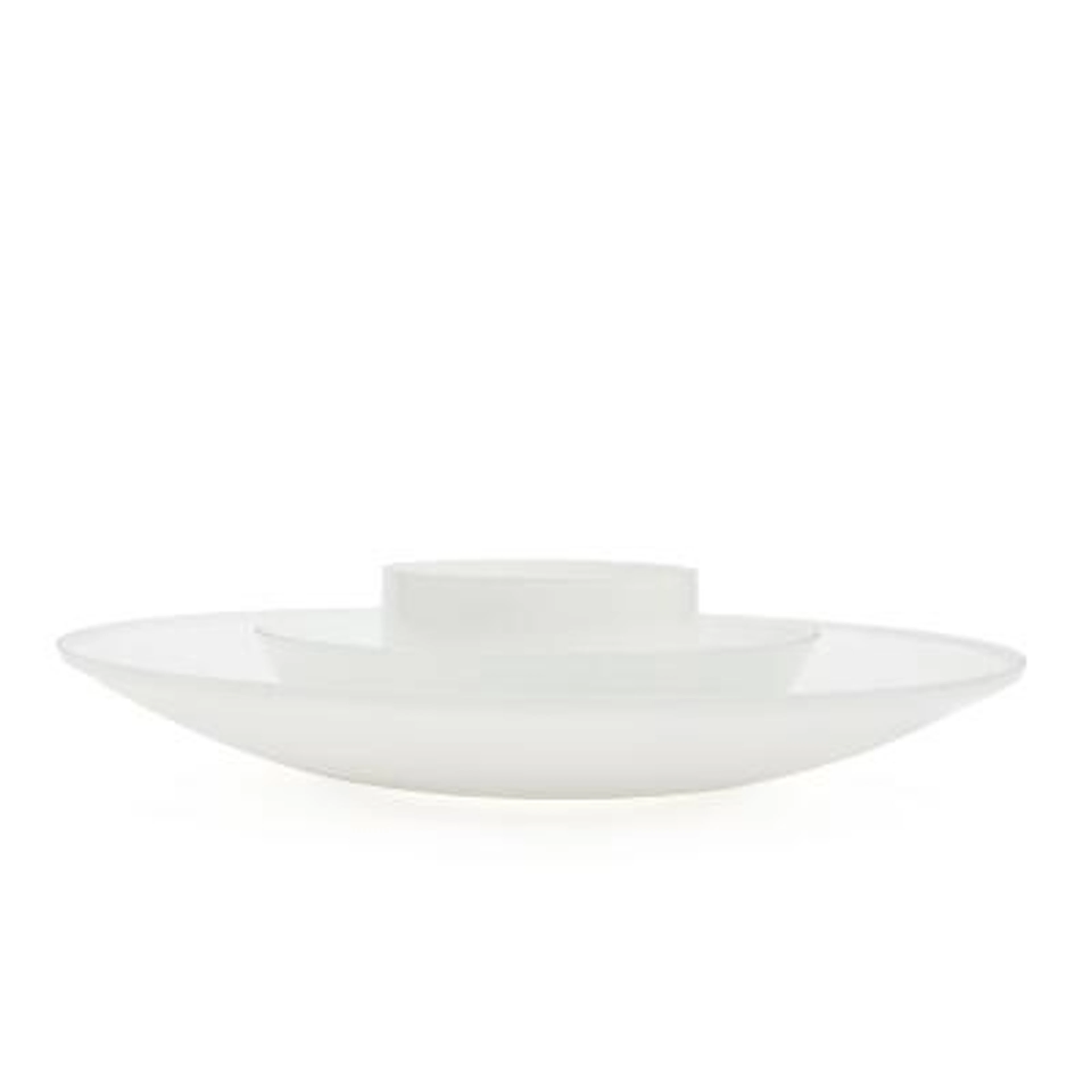 Poul Henningsen: "PH-3½/3". A two layer opal glass shade set. Manufactured