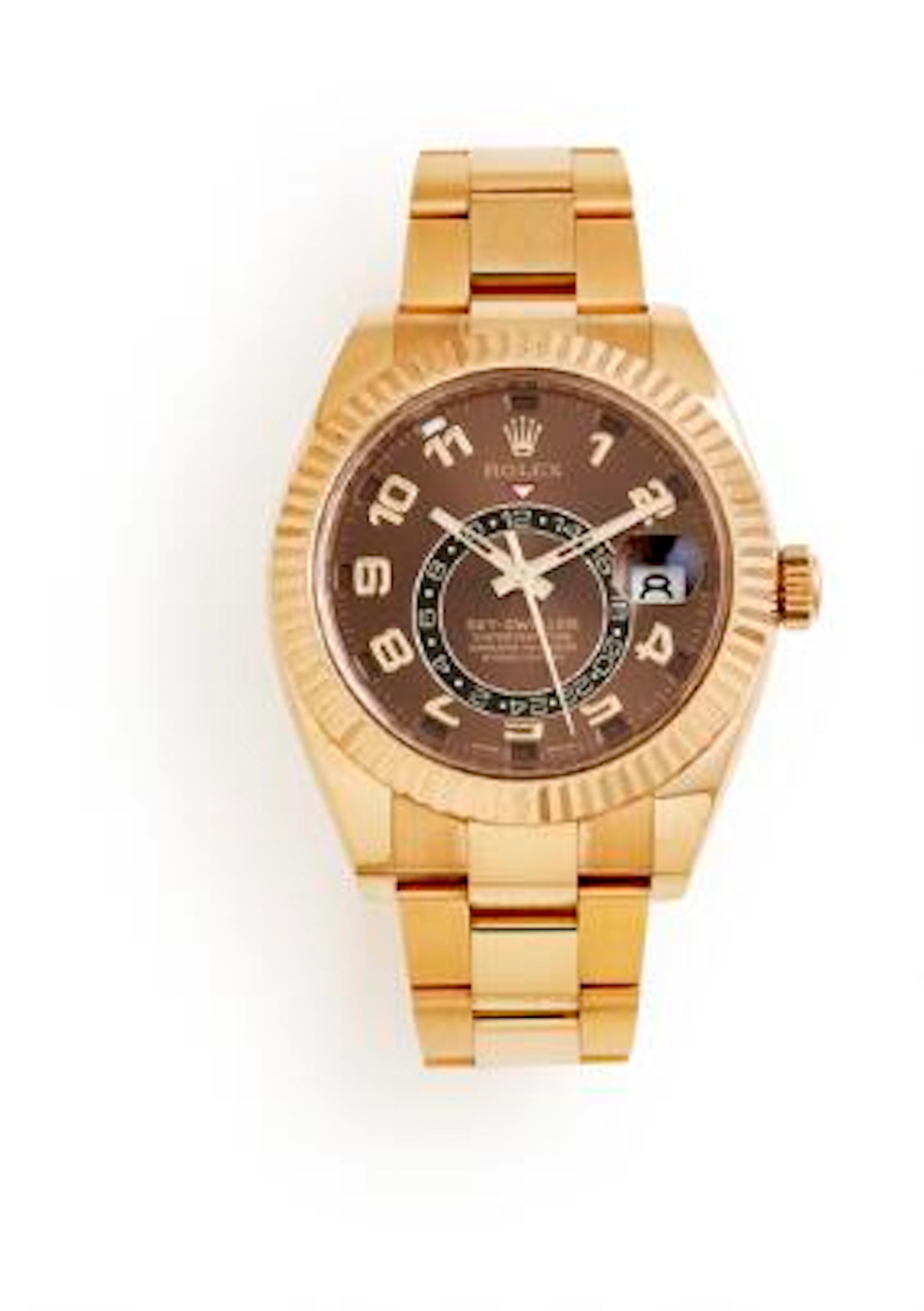 Rolex: Sky-Dweller of 18k Everose gold, ref. 326935. Mechanical movement
