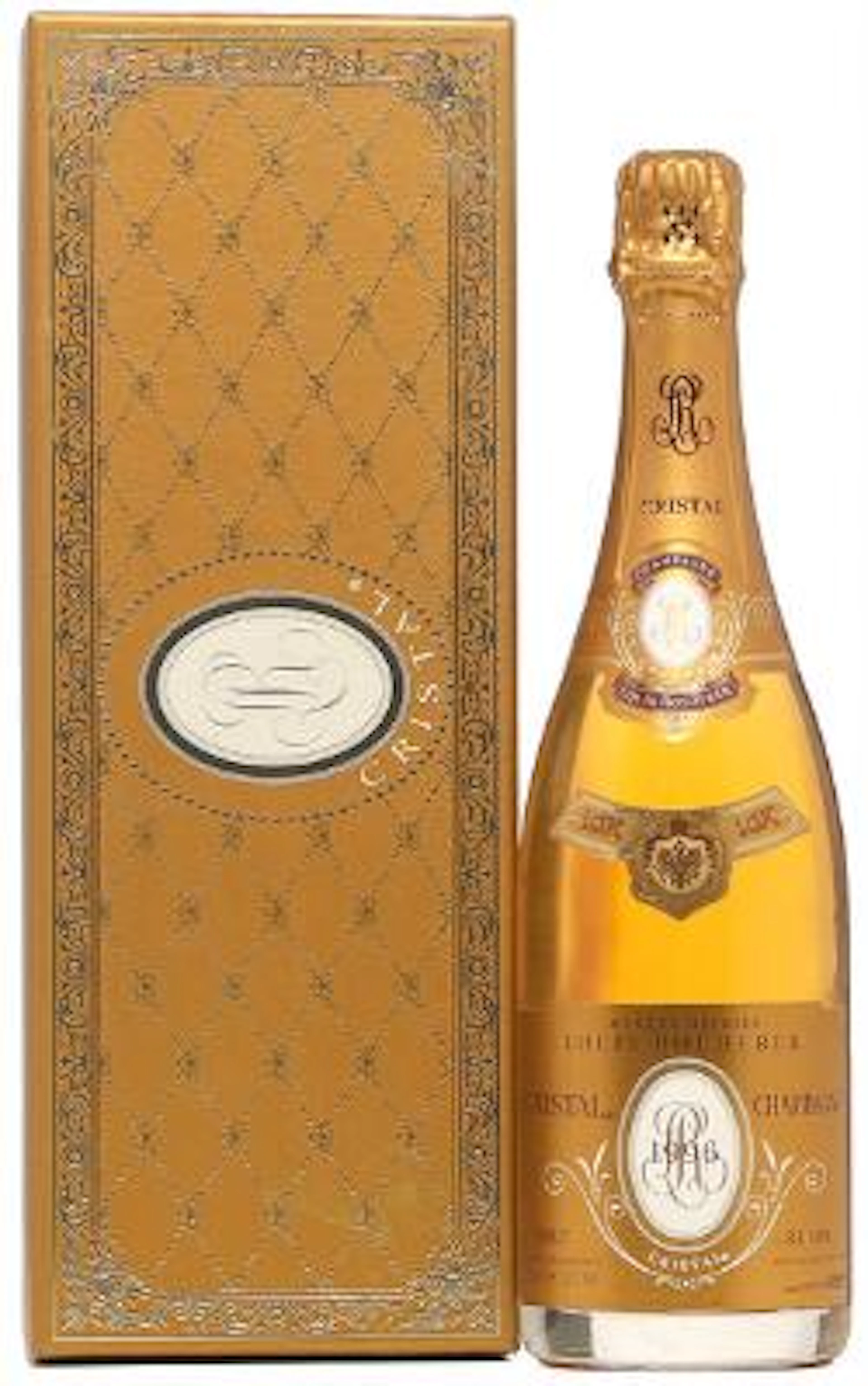 1 bt. Champagne "Cristal", Louis Roederer 1996 A-A/B (bn). Oc. – Bruun