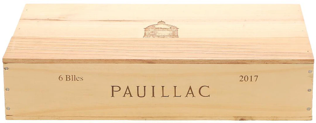 6 bts. Pauillac de Château Latour, Chateau Latour, Pauillac 2017 A