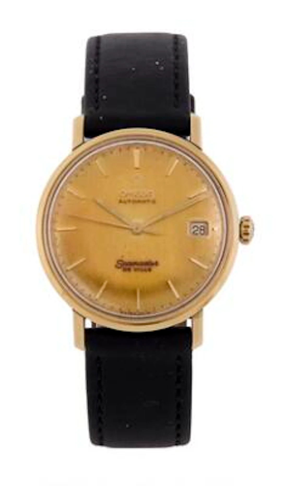 Omega: Seamaster De Ville of 14k gold and steel, ref. 166.020. Mechanical