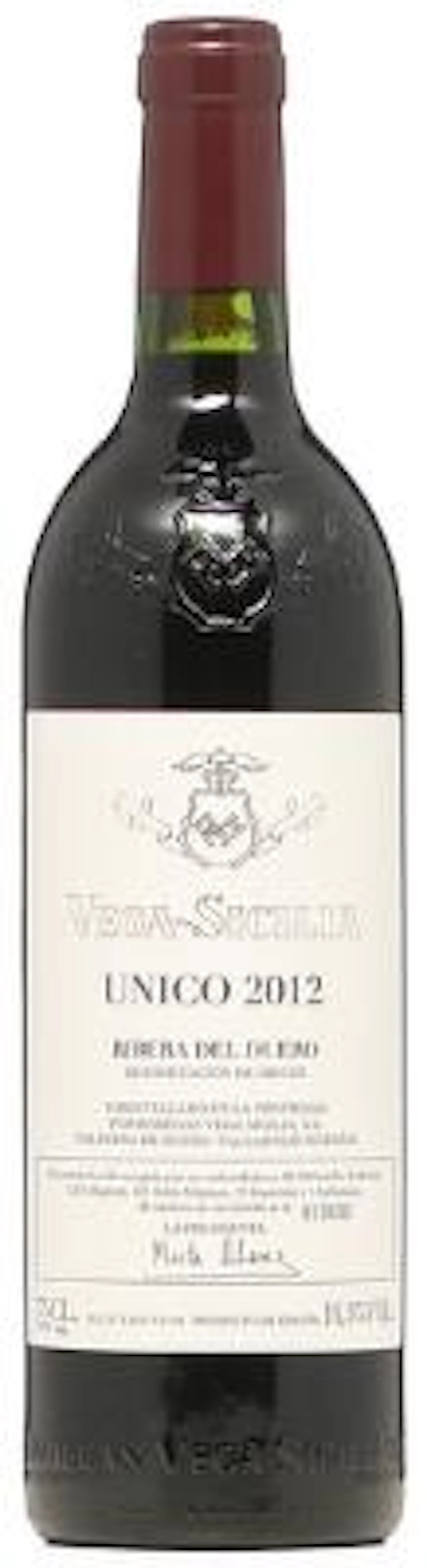 1 bt. Vega Sicilia Unico, Ribera del Duero 2012 A (hf/in). – Bruun