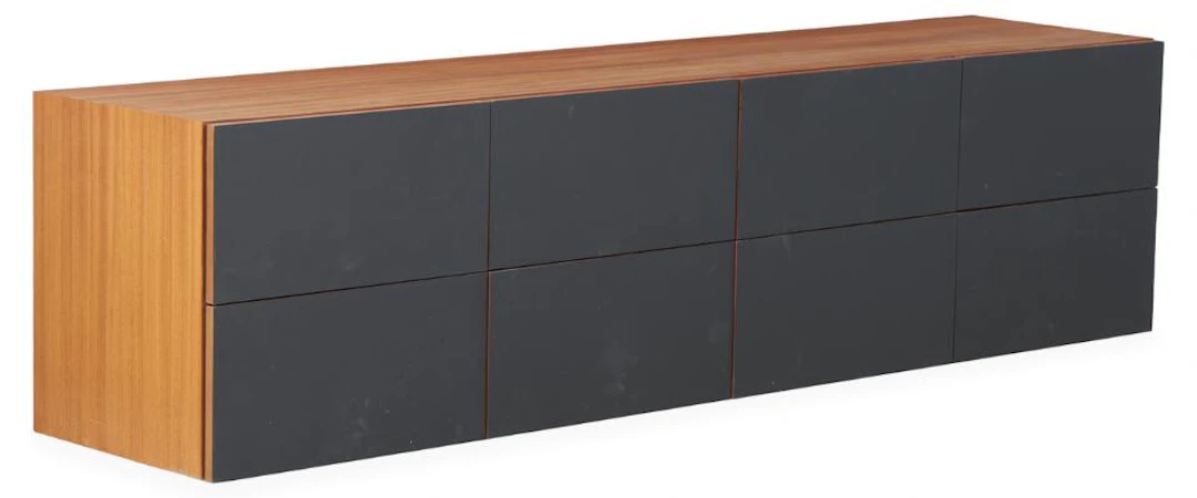 Danish cabinetmaker: Sideboard in mahogany. Front with eight drawers
