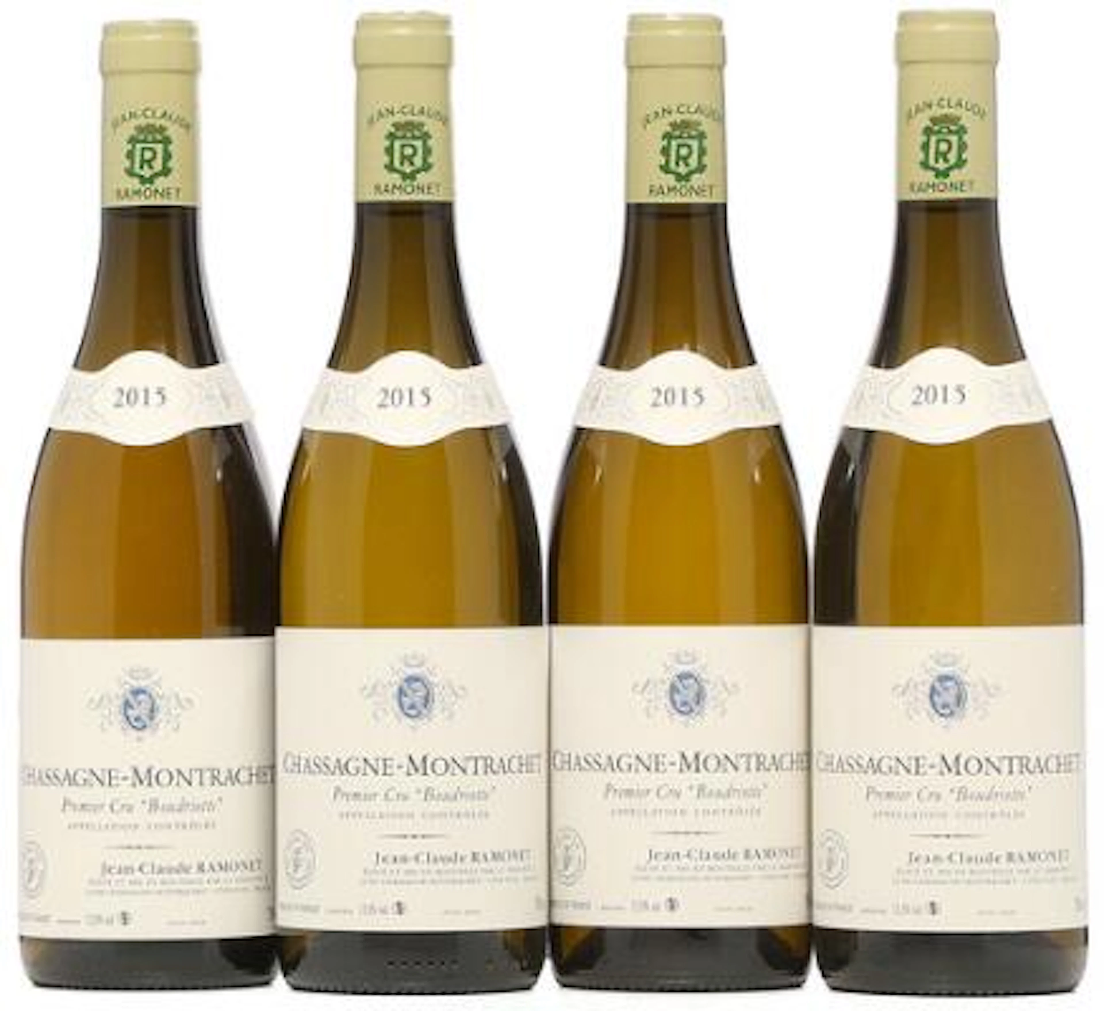 4 bts. Chassagne Montrachet 1. Cru "La Boudriotte", Domaine Ramonet